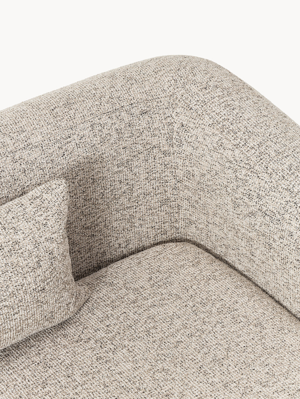 Bouclé-Schlafsofa Eliot (3-Sitzer)