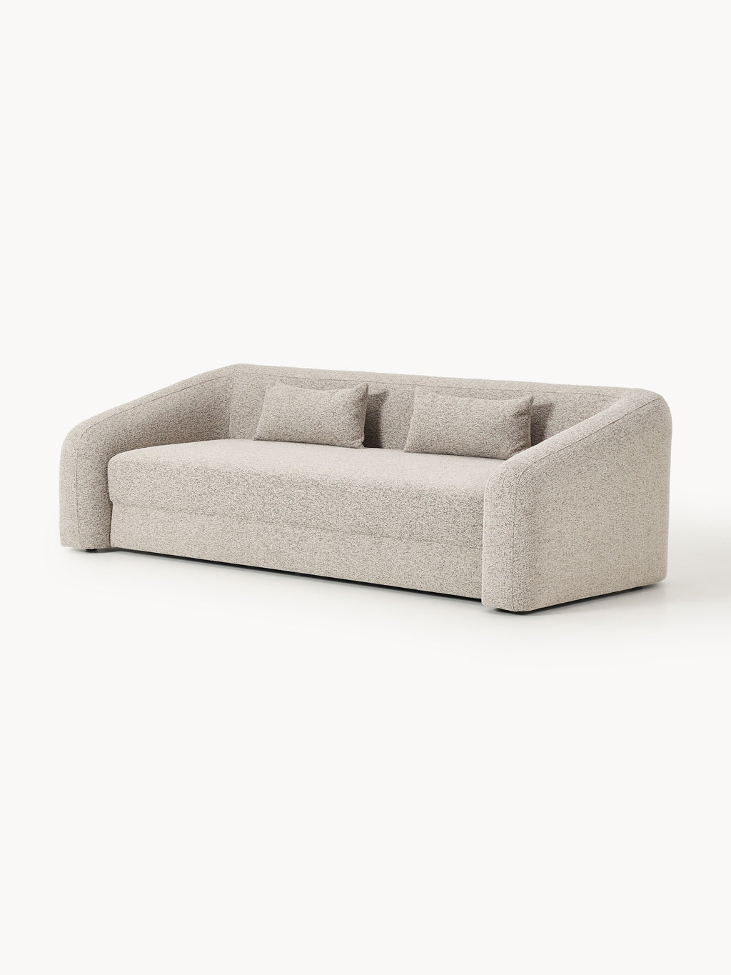 Bouclé-Schlafsofa Eliot (3-Sitzer)