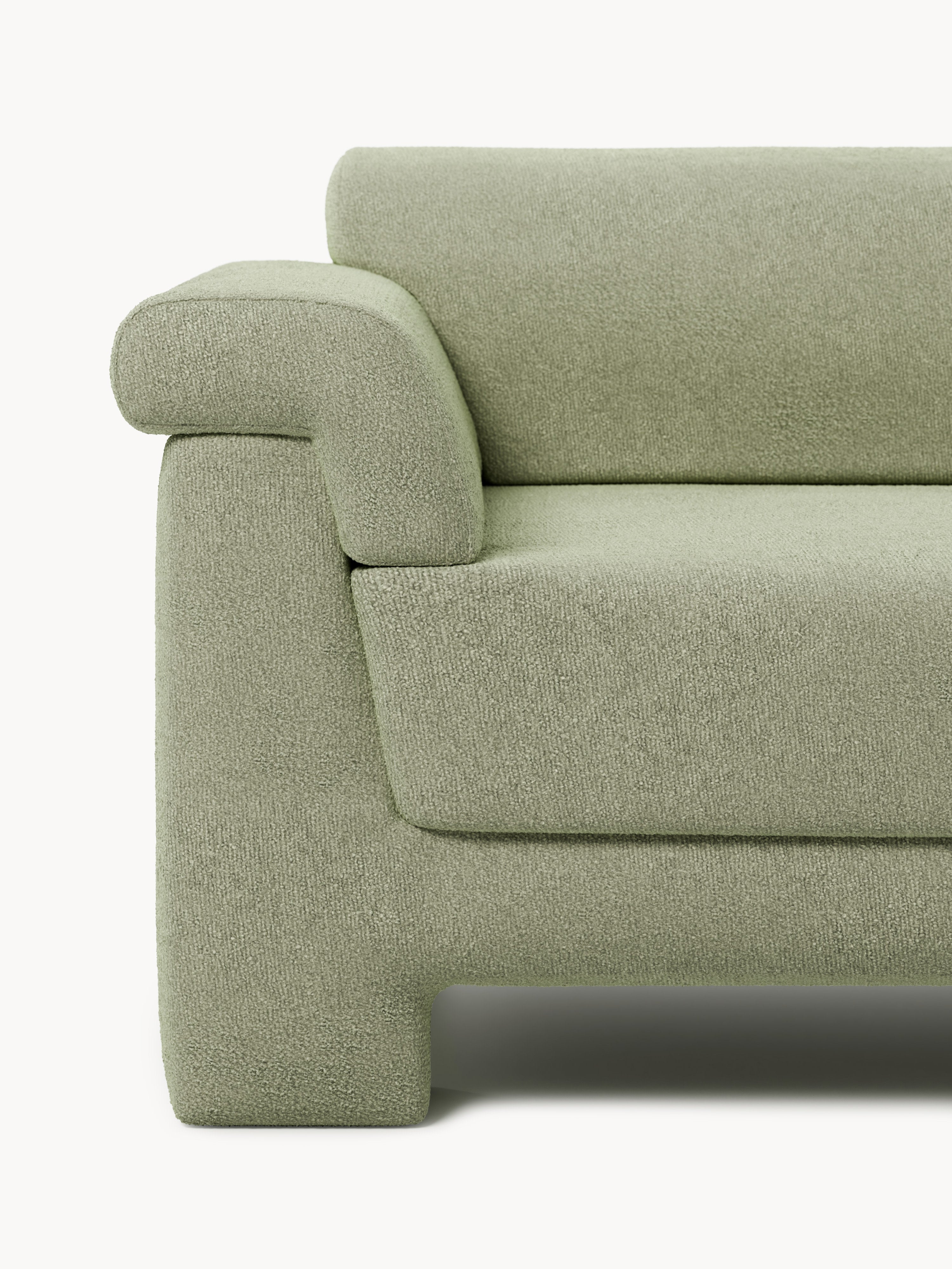 Bouclé-Sofa Atlas (2-Sitzer)