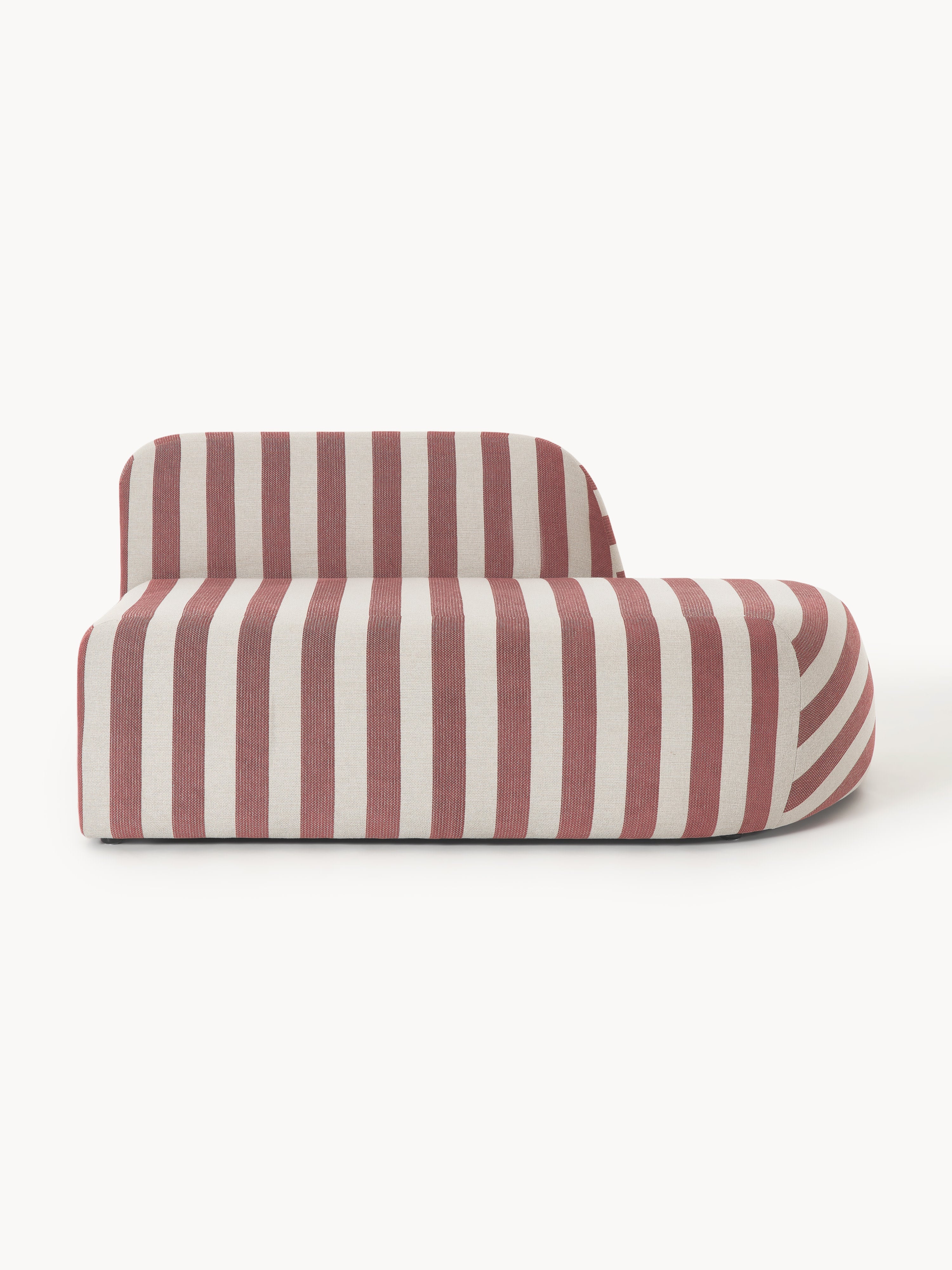 Galeriebild 1 - Gestreiftes Chaise-Modul Wolke