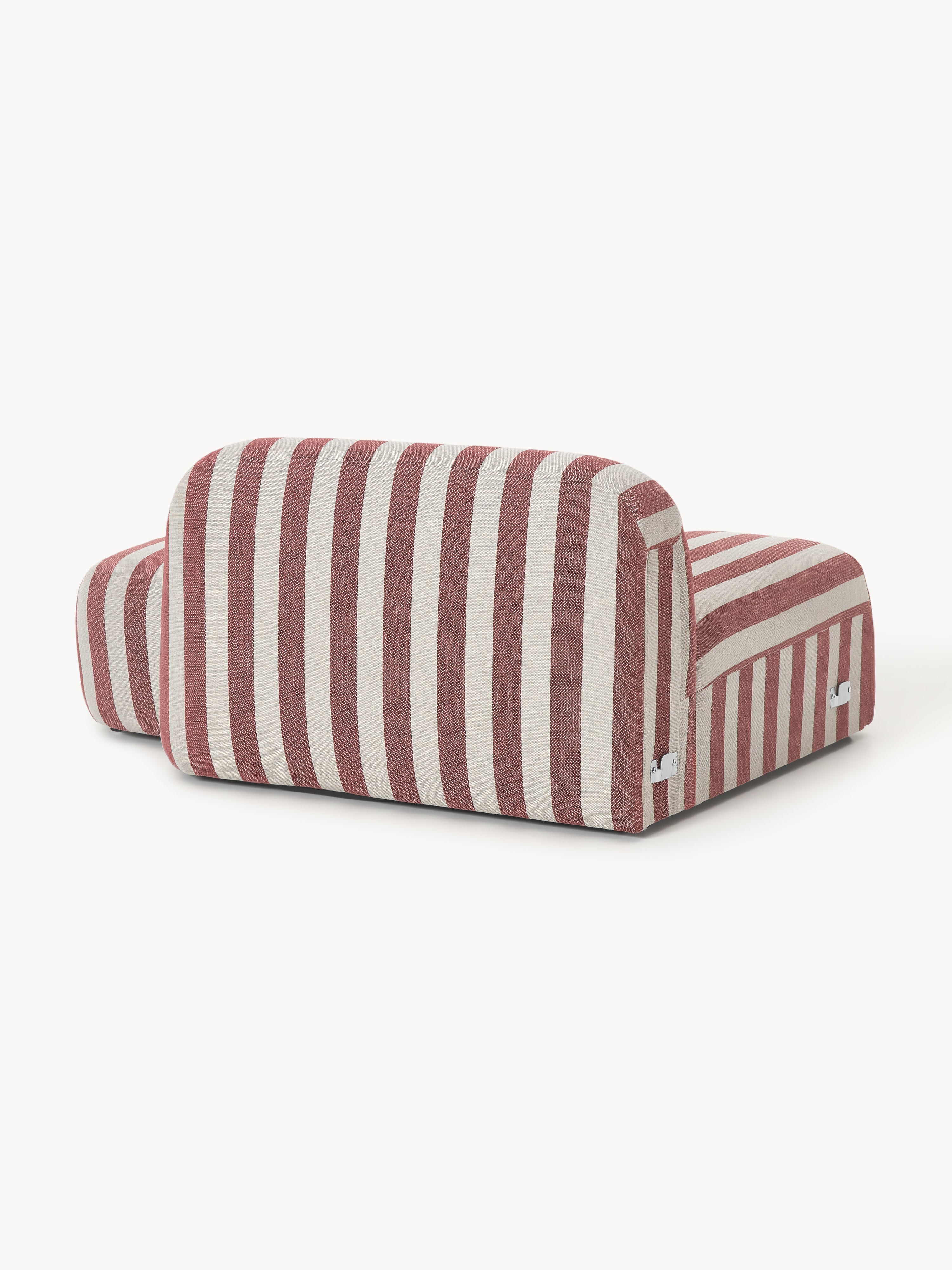 Gestreiftes Chaise-Modul Wolke