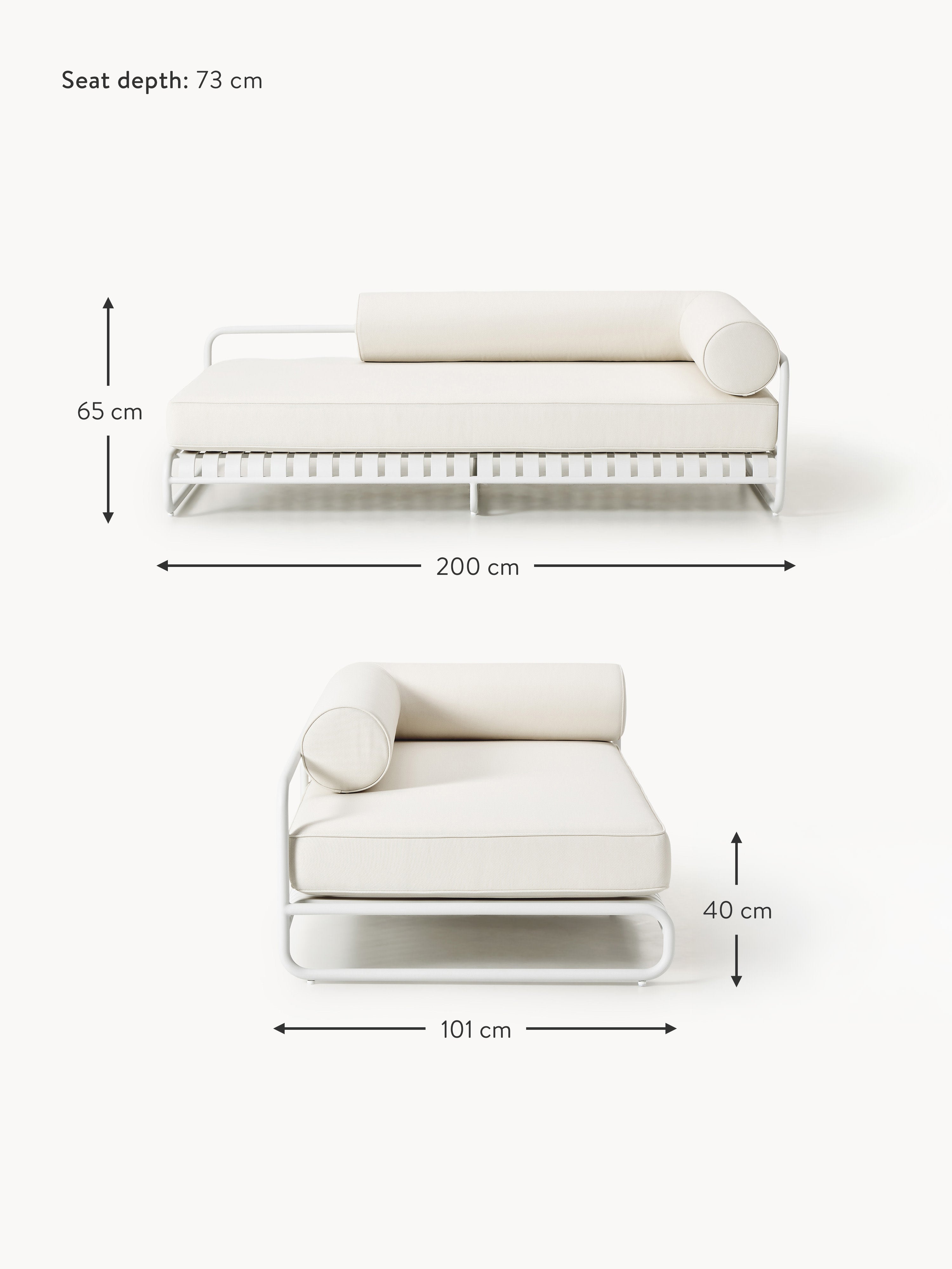 Garten-Daybed Caio