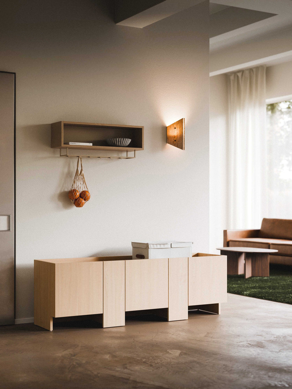 Holz-TV-Lowboard Arden