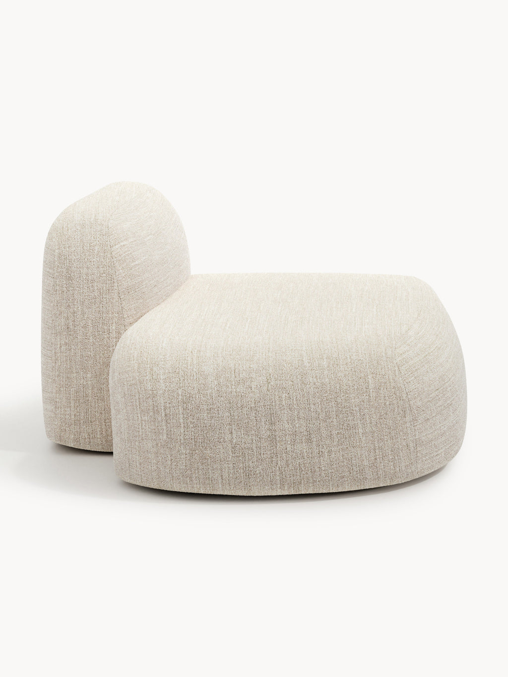 Bouclé-Chaise-Modul Wolke