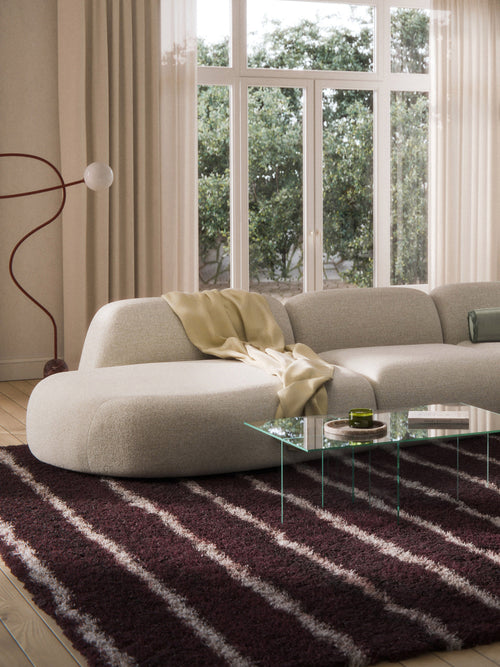Bouclé-Chaise-Modul Wolke