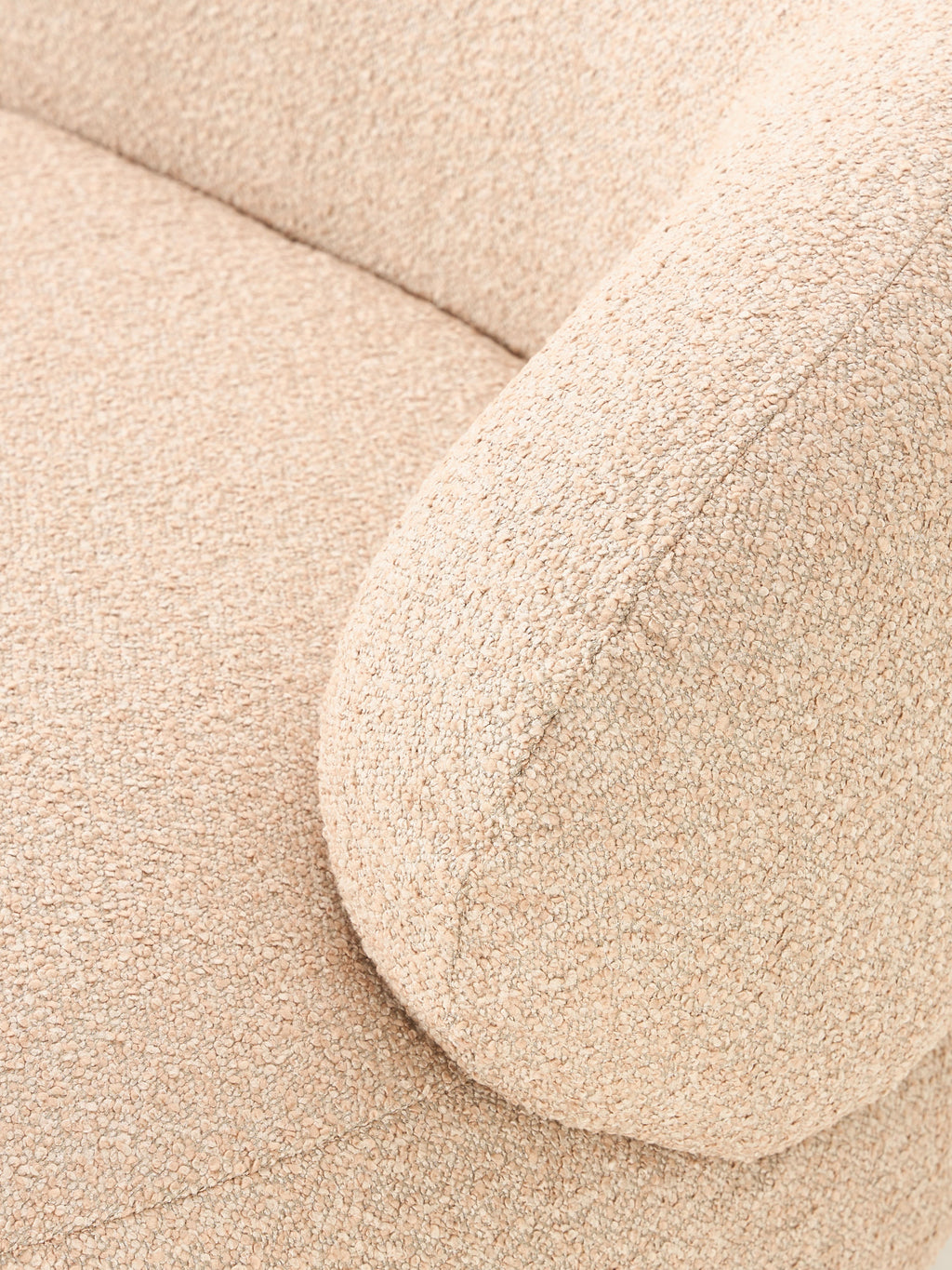 Bouclé-Sofa Alba (4-Sitzer)