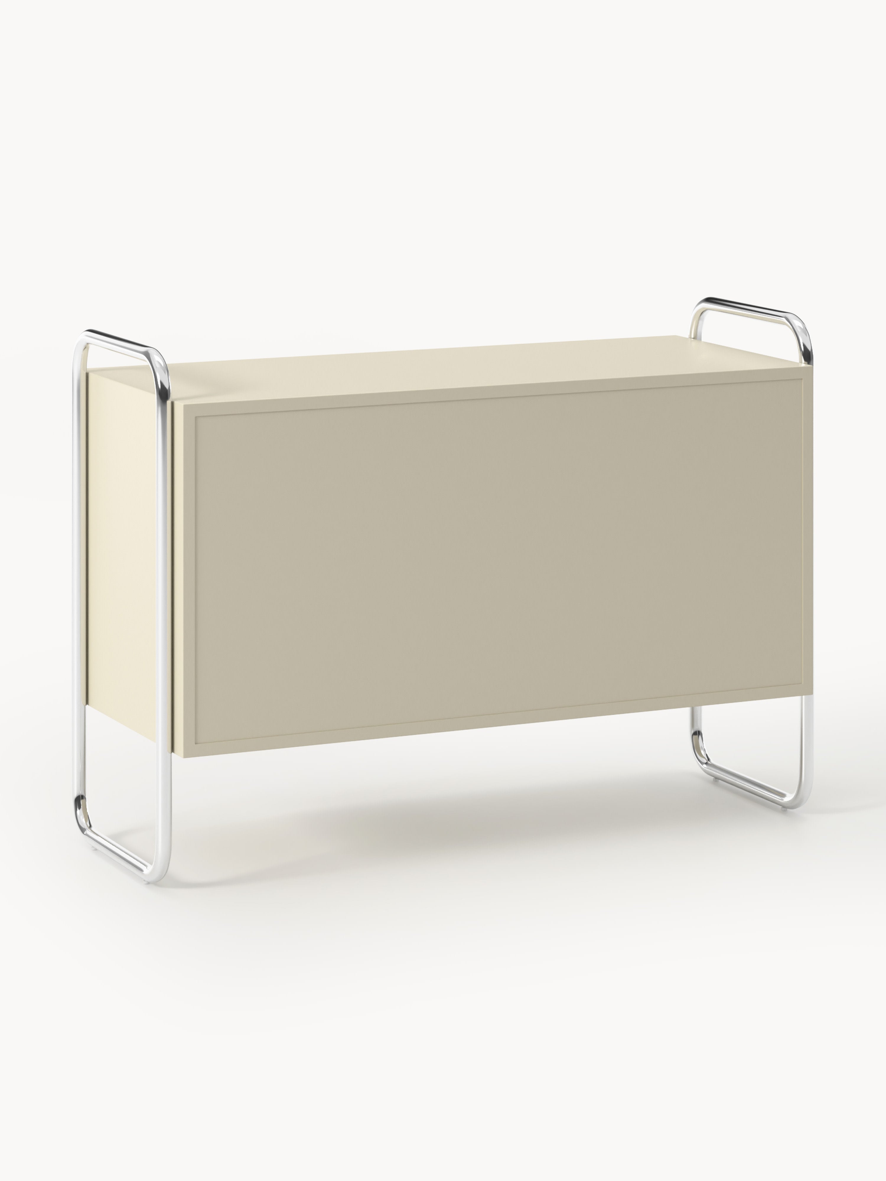 Metall-Sideboard Robyn mit Glas-Front