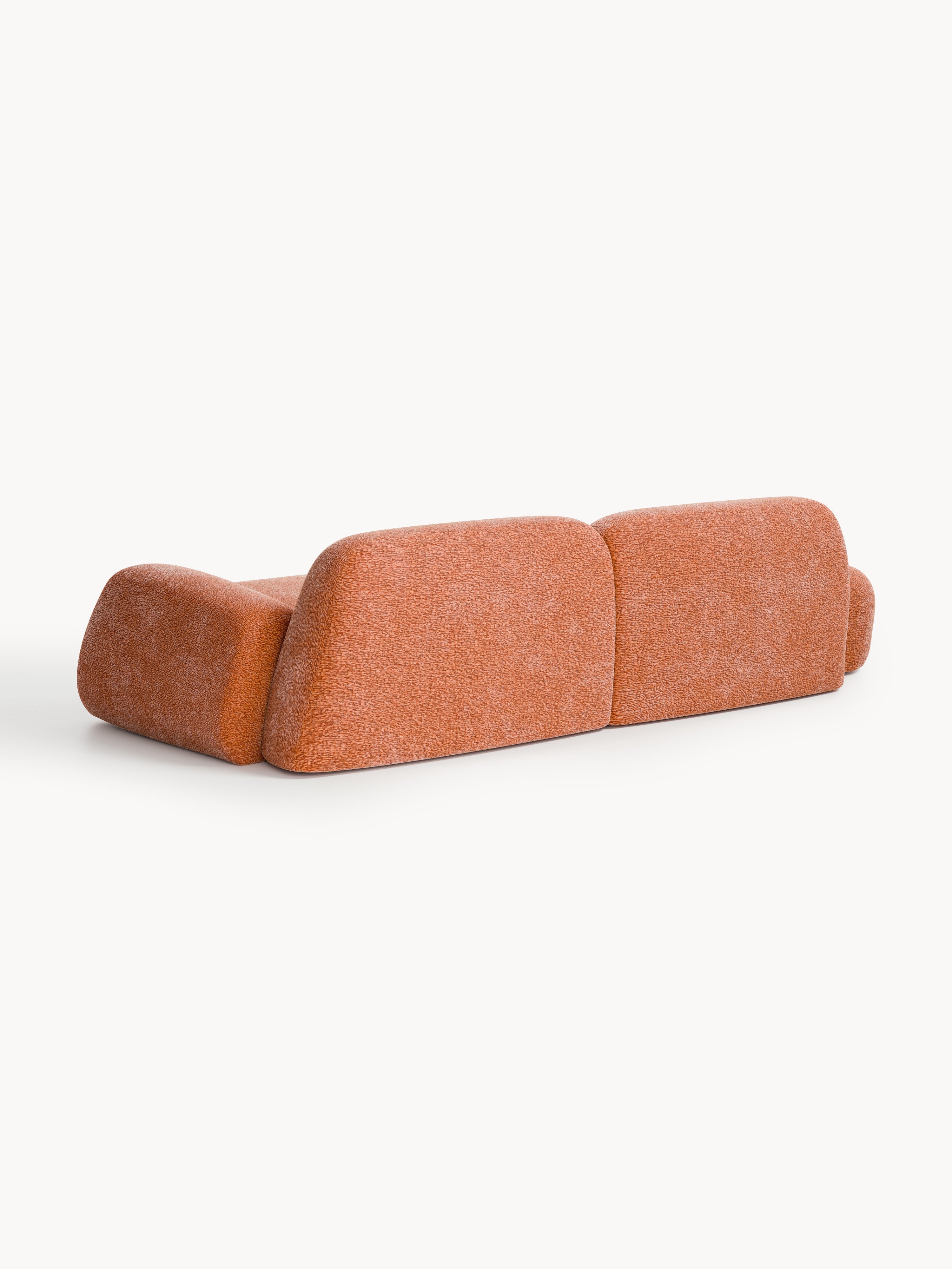 Modulares Sofa Wolke (3-Sitzer) mit Chaiselongue