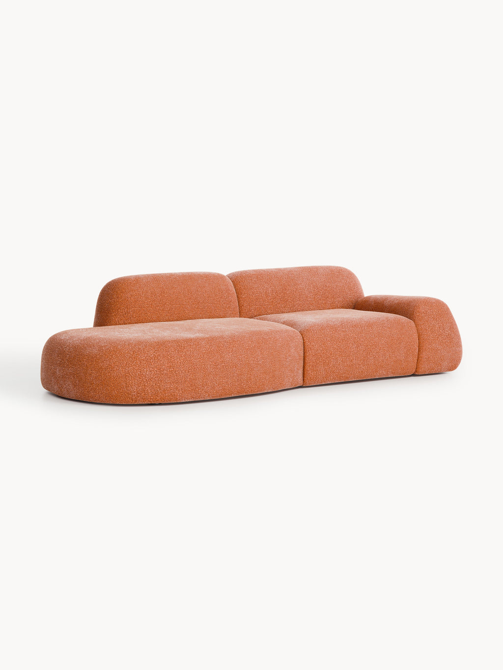 Modulares Sofa Wolke (3-Sitzer) mit Chaiselongue