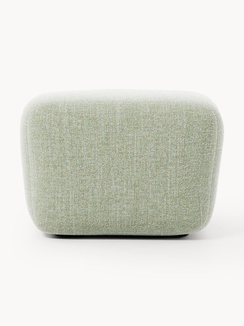 Bouclé-Sofa-Hocker Wolke