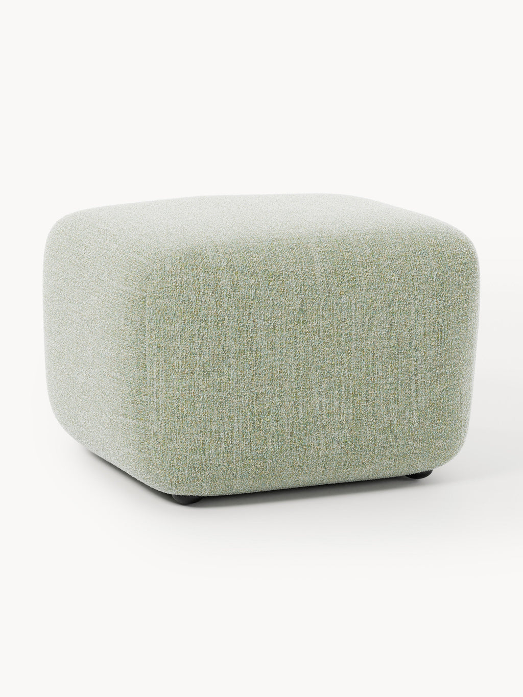 Galeriebild 1 - Bouclé-Sofa-Hocker Wolke