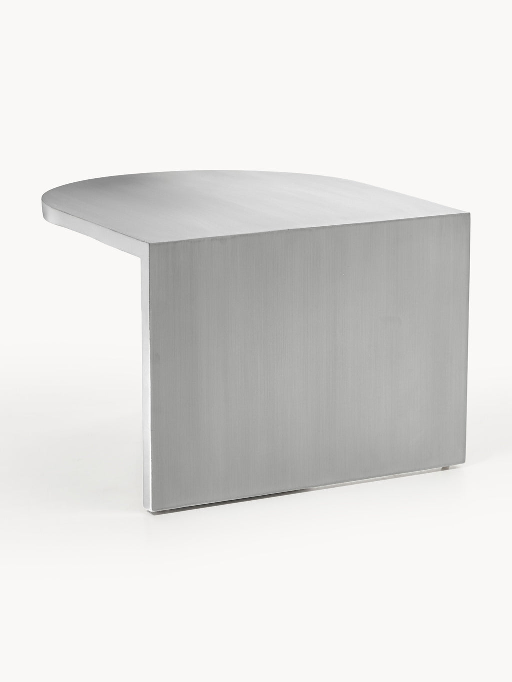Ovaler Couchtisch Leander aus Metall