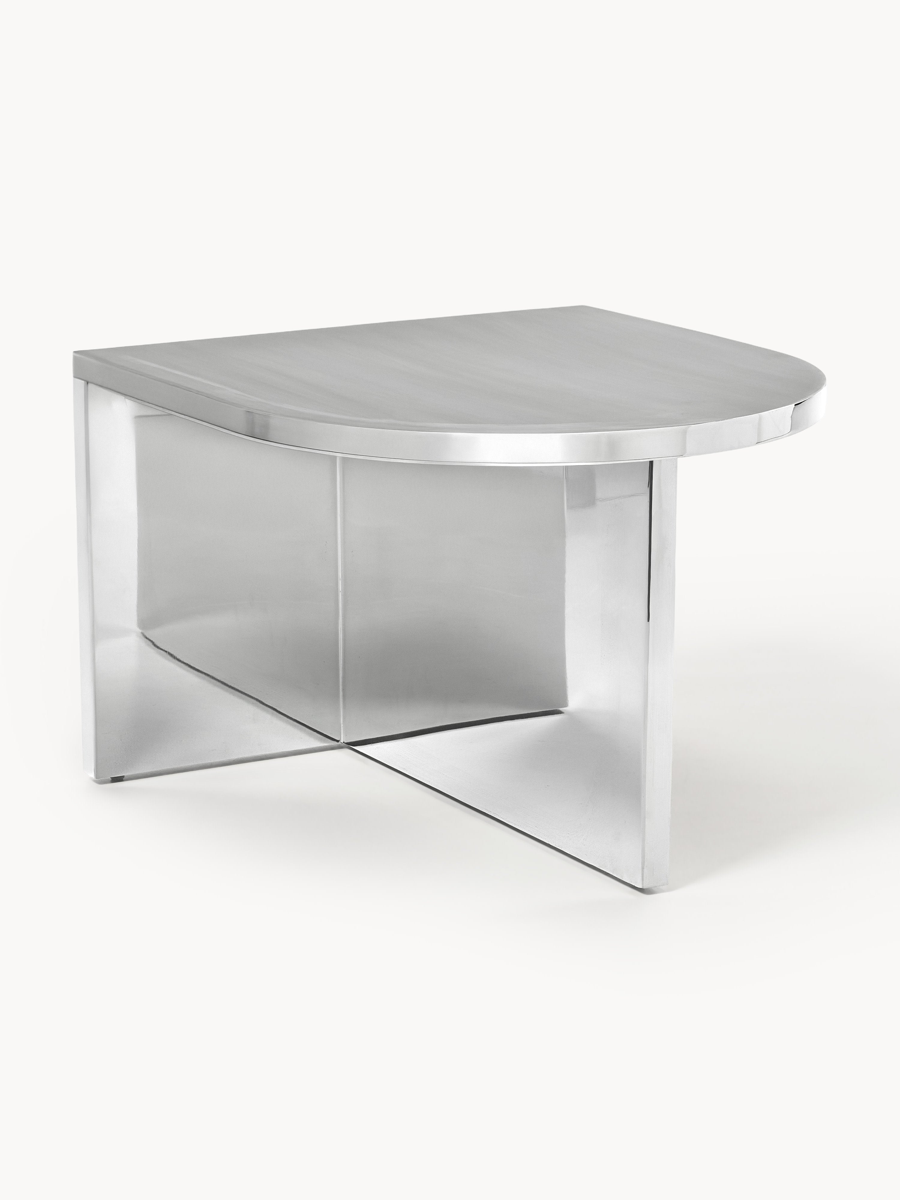 Galeriebild 1 - Ovaler Couchtisch Leander aus Metall