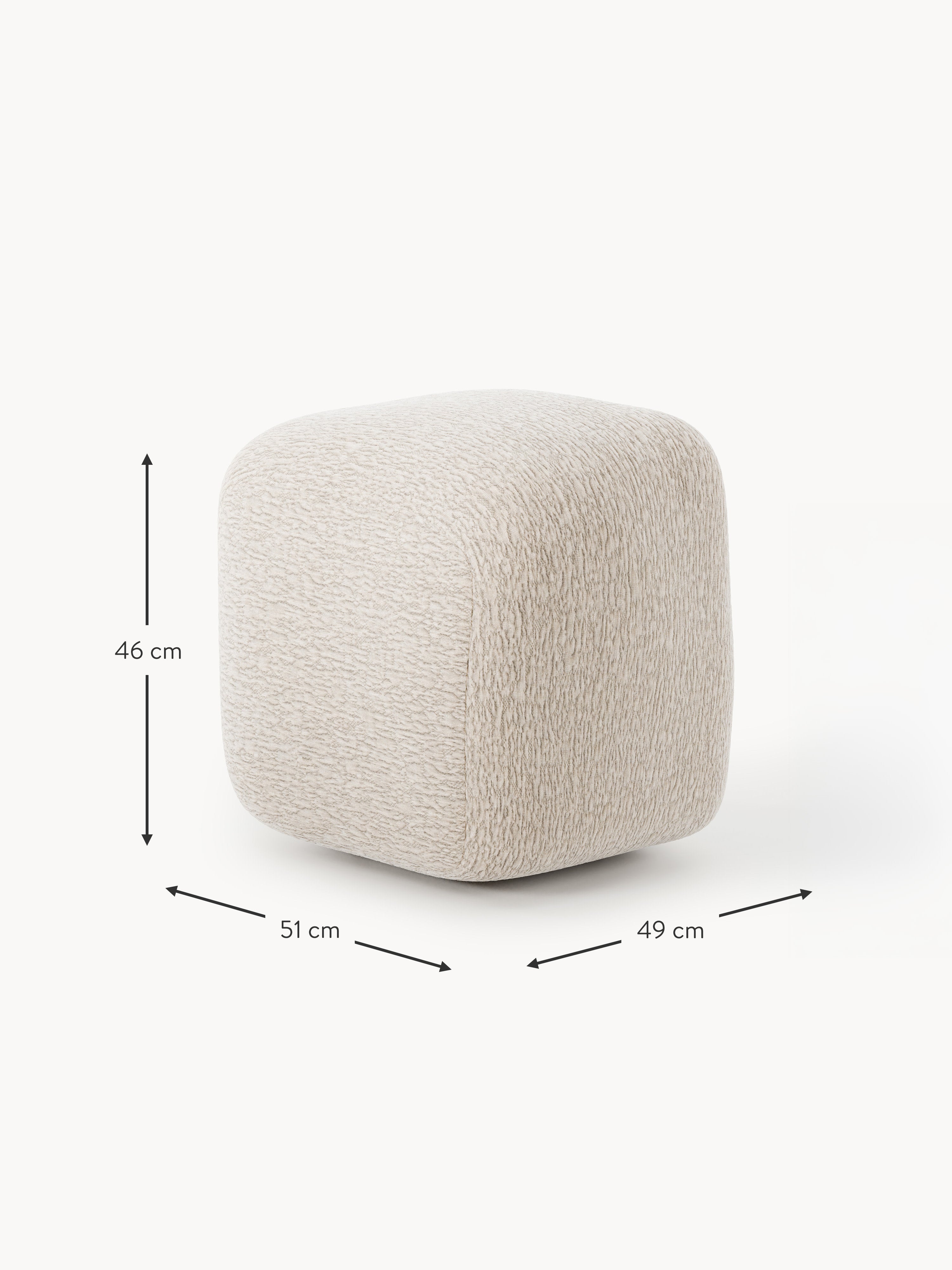Hoher Sofa-Hocker Wolke