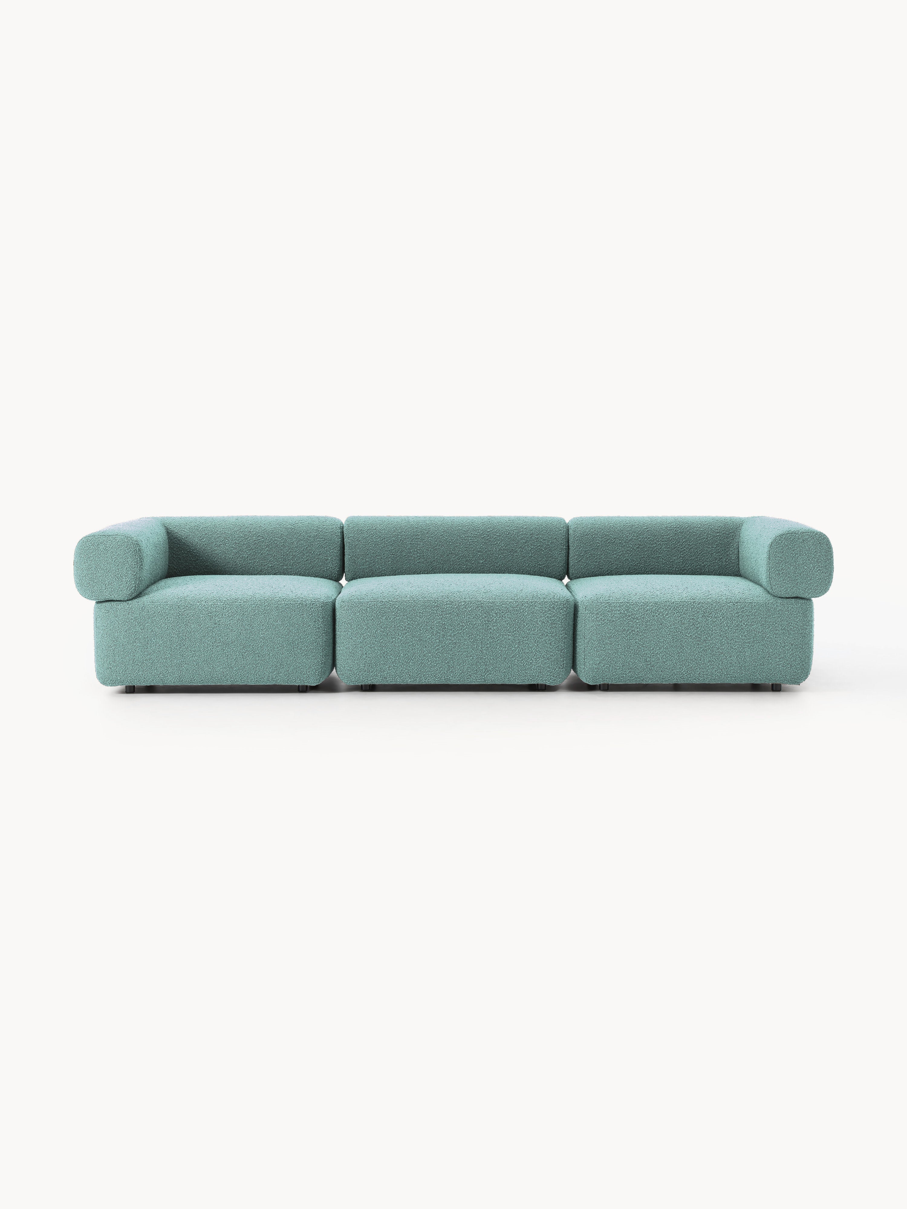 Galeriebild 1 - Modulares Bouclé-Sofa Anton (4-Sitzer)