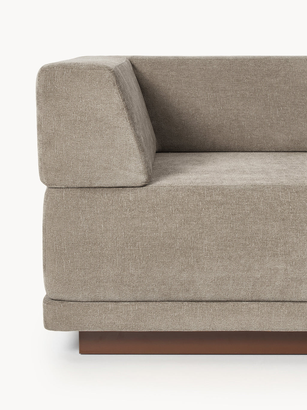 Modulares Sofa Colin (4-Sitzer) mit Ottomane