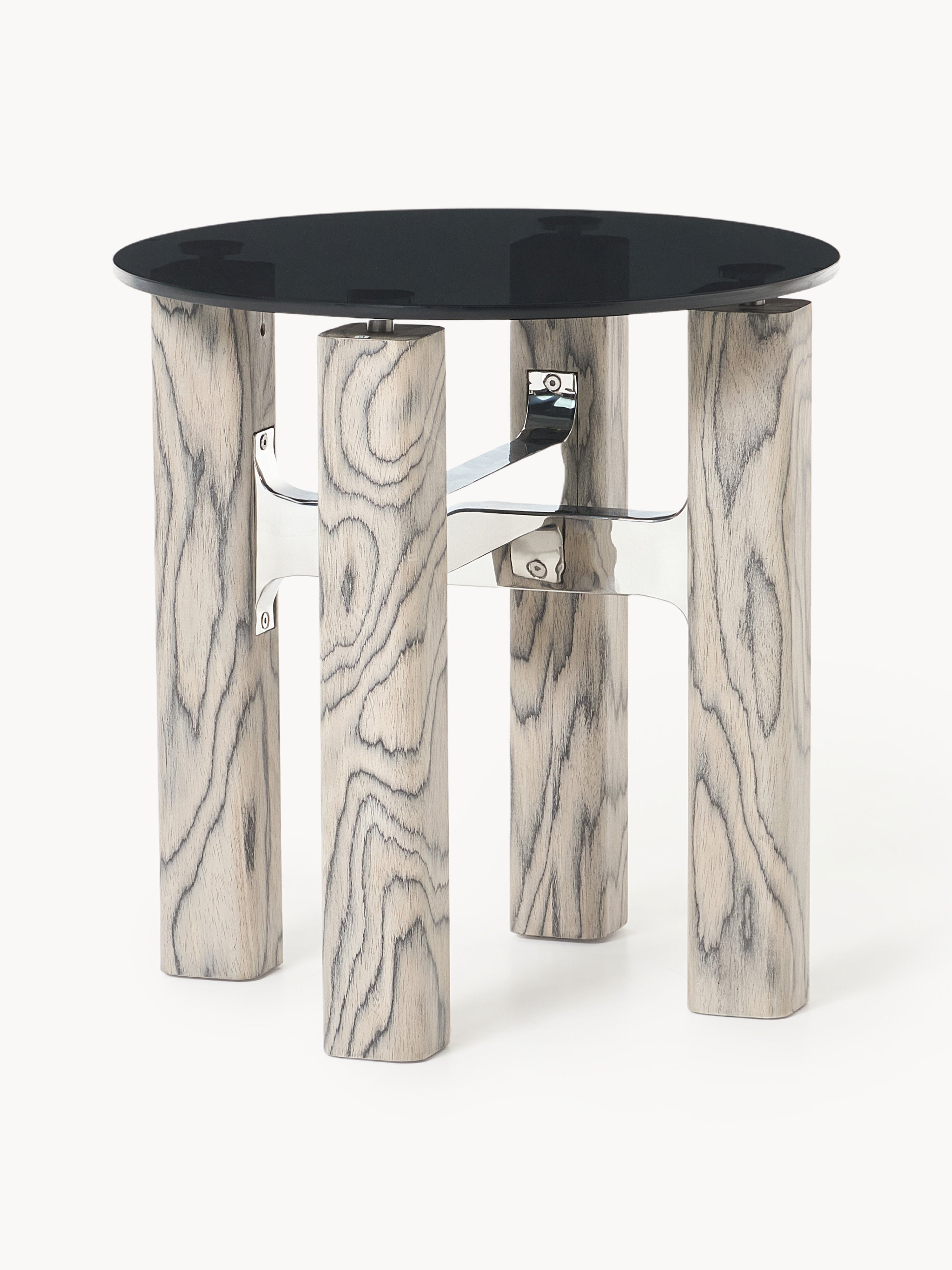 Galeriebild 1 - Beistelltisch Sam mit Glasplatte