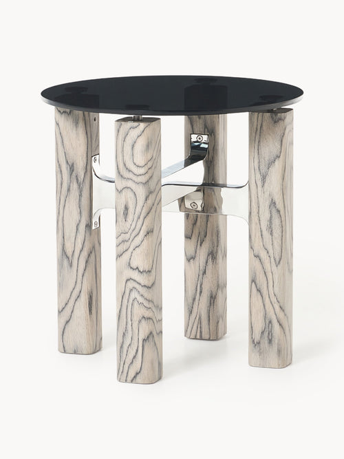 Galeriebild 1 - Beistelltisch Sam mit Glasplatte