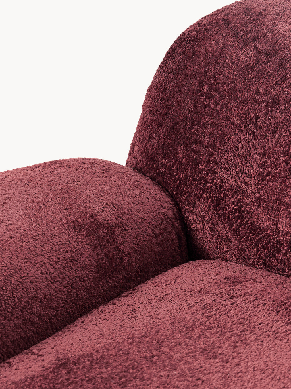 XL Loungesessel Wolke aus Teddy-Bouclé