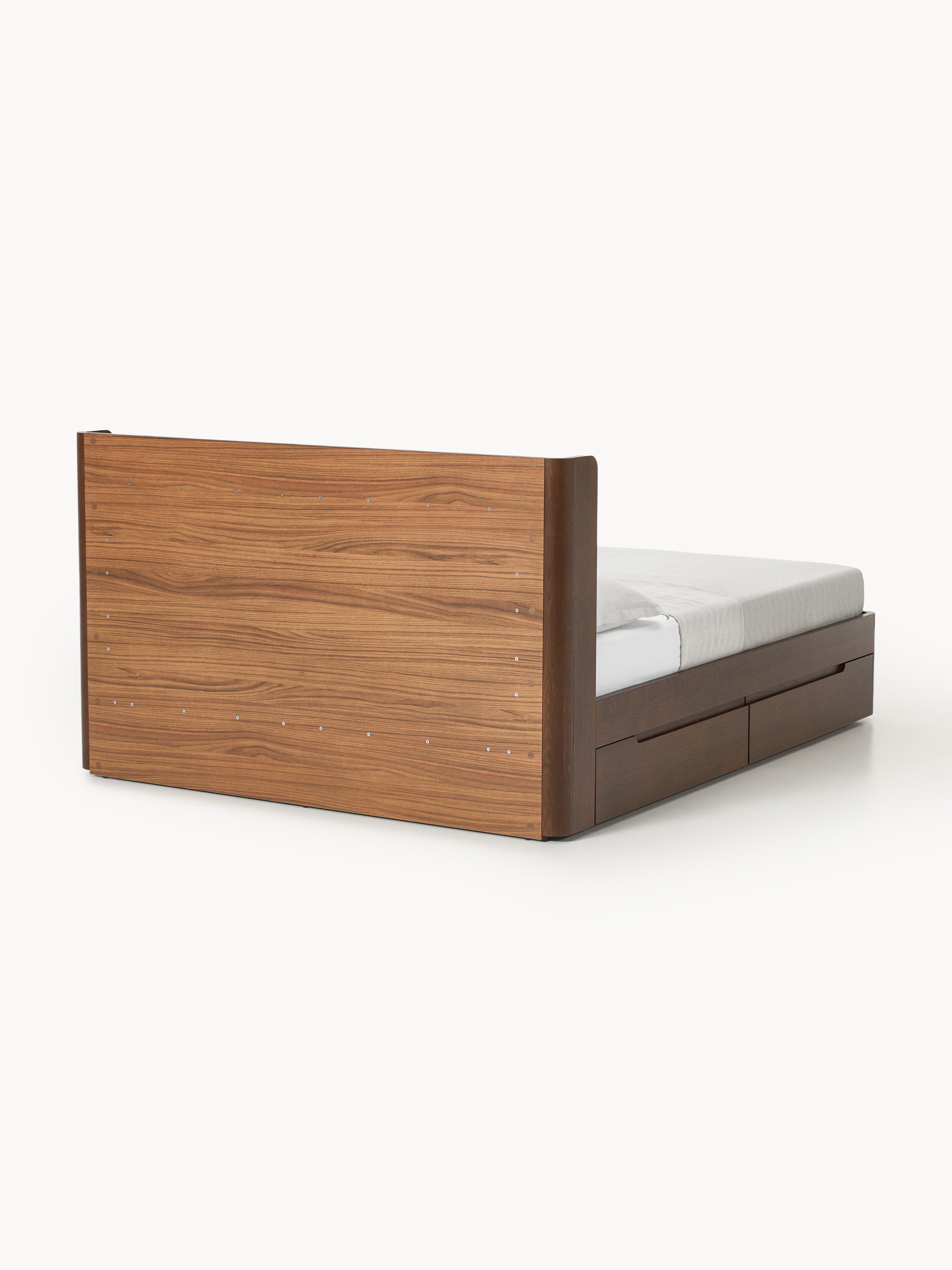 Holzbett Allow mit Schubladen
