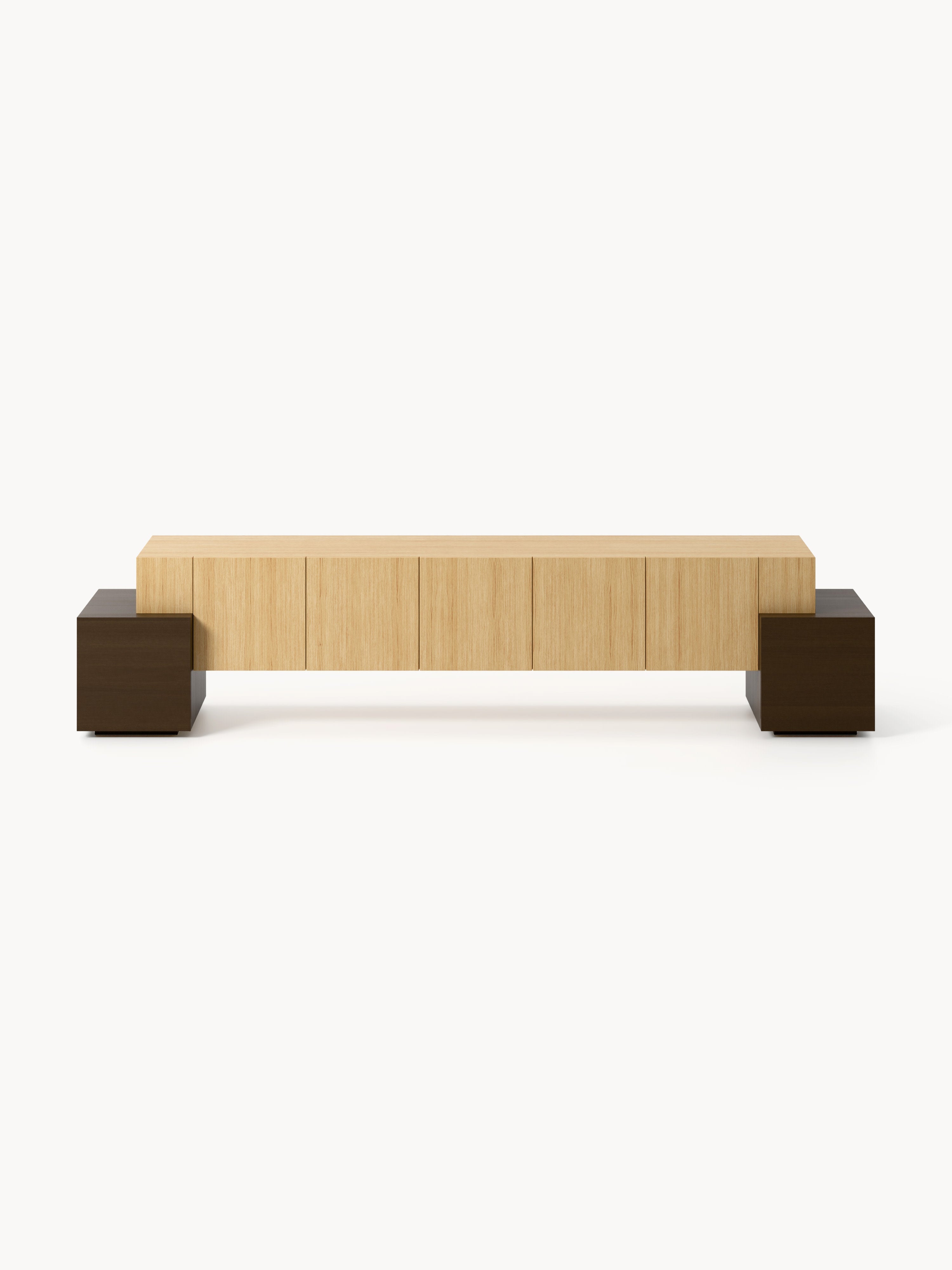TV-Lowboard Pino aus Holz