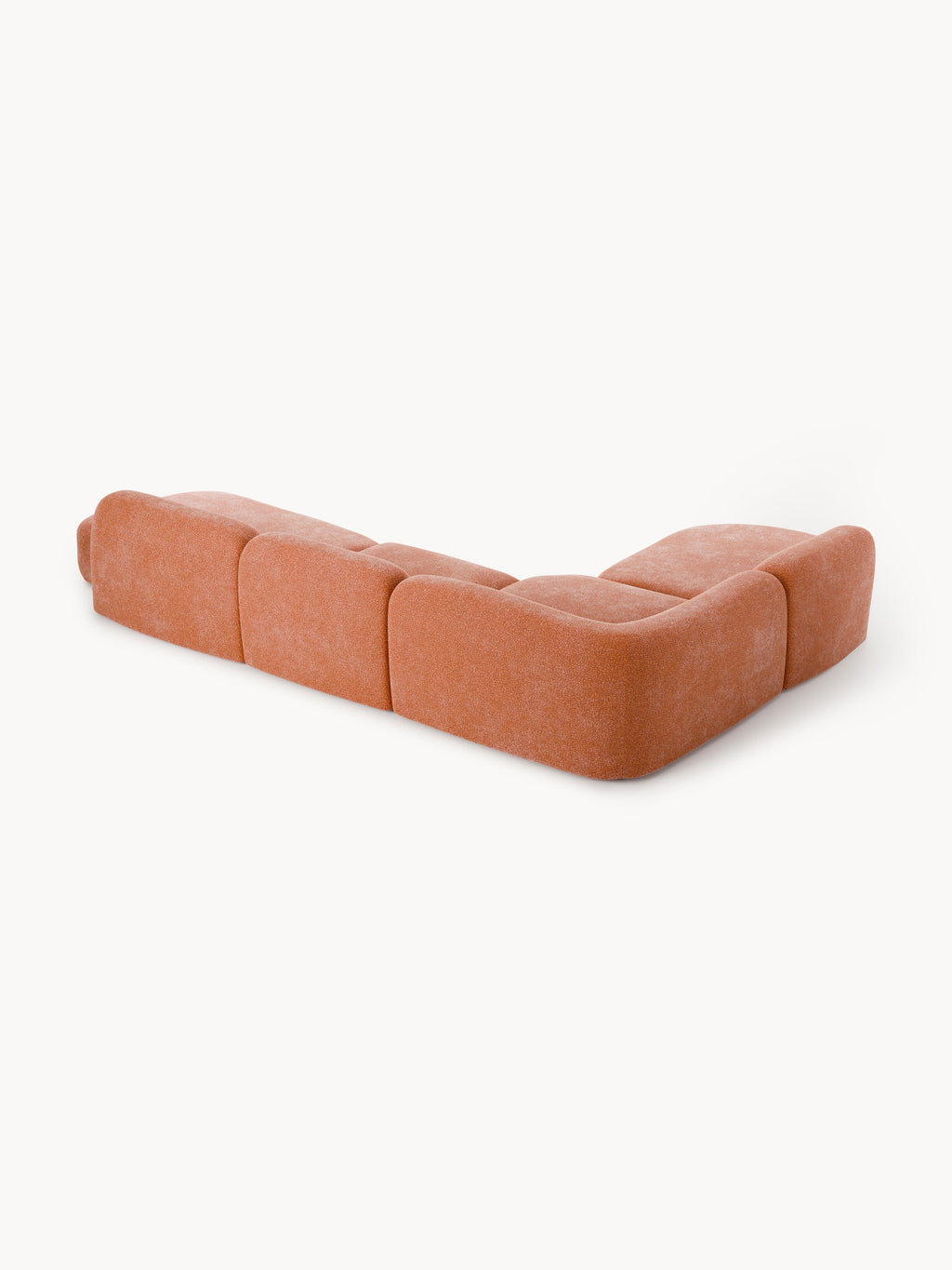 Modulares XL-Ecksofa Wolke mit Chaiselongue