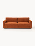 Galeriebild 1 - Samt-Schlafsofa Tasha (3-Sitzer) mit Stauraum