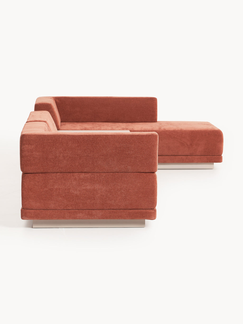 Modulares Ecksofa Colin (4-Sitzer) mit Couchtisch