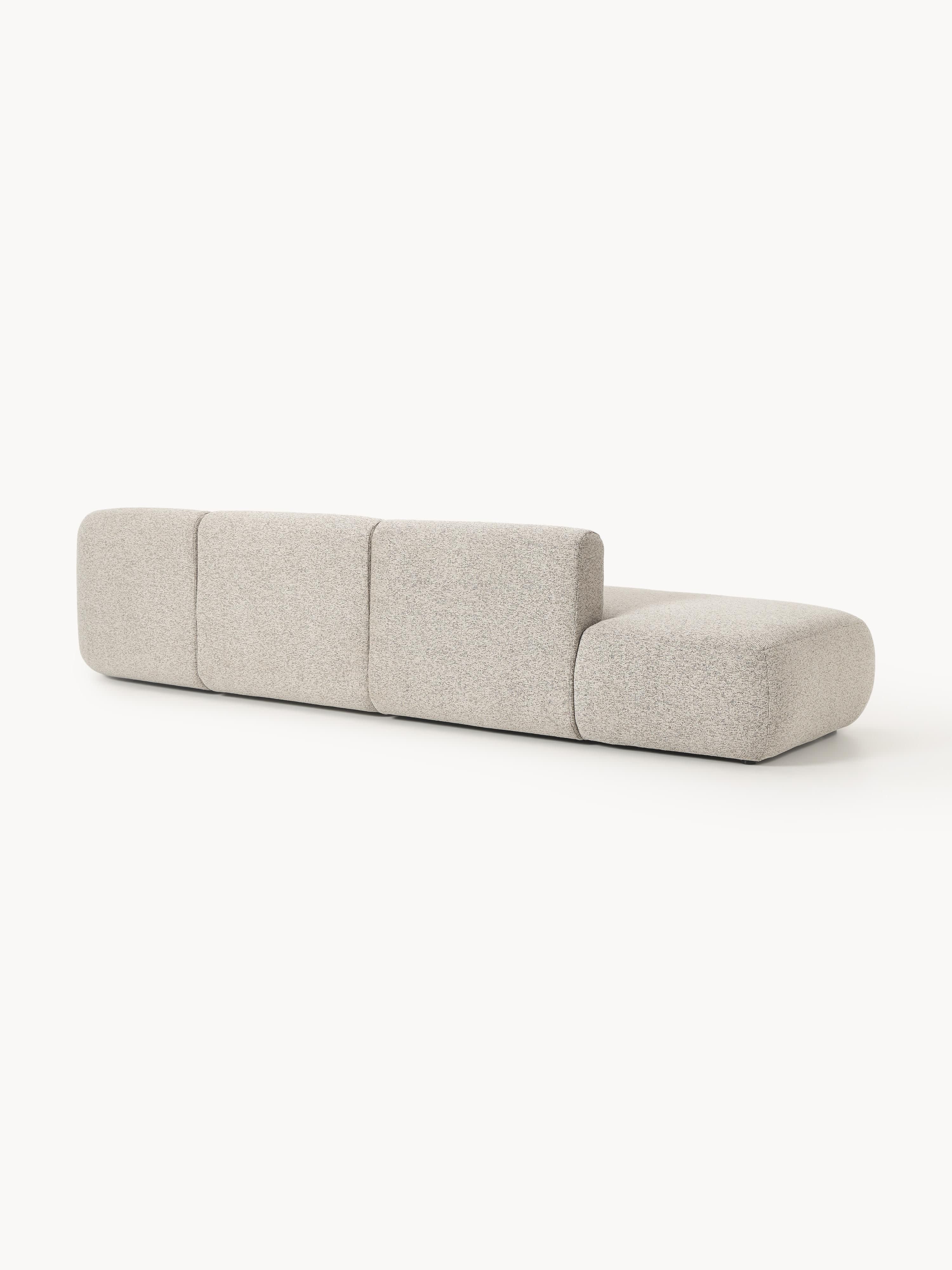 Modulare Bouclé-Chaise Sofia (2-Sitzer)