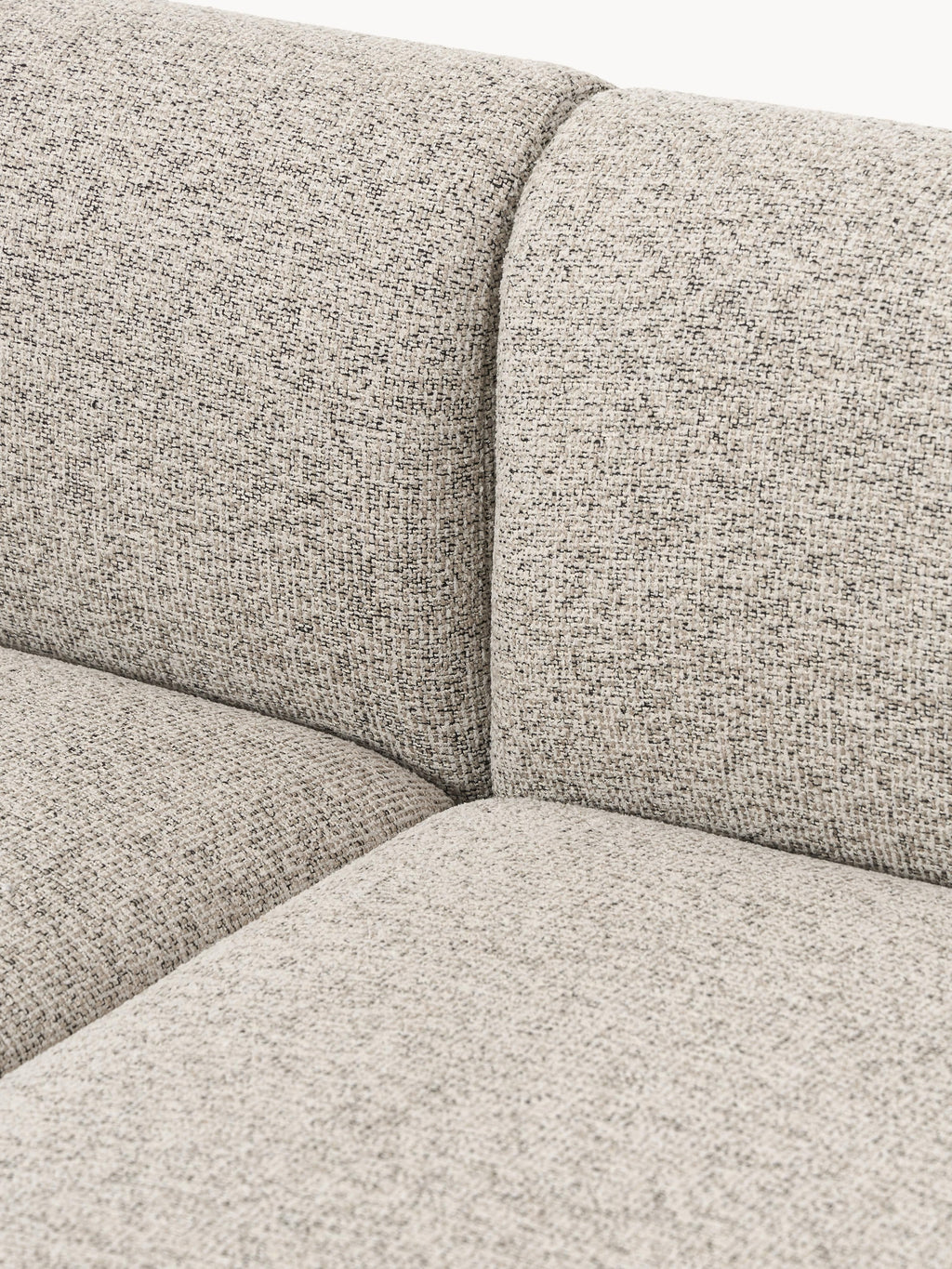 Modulare Bouclé-Chaise Sofia (2-Sitzer)