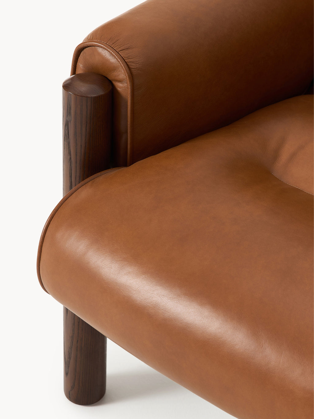 Leder-Loungesessel Calum