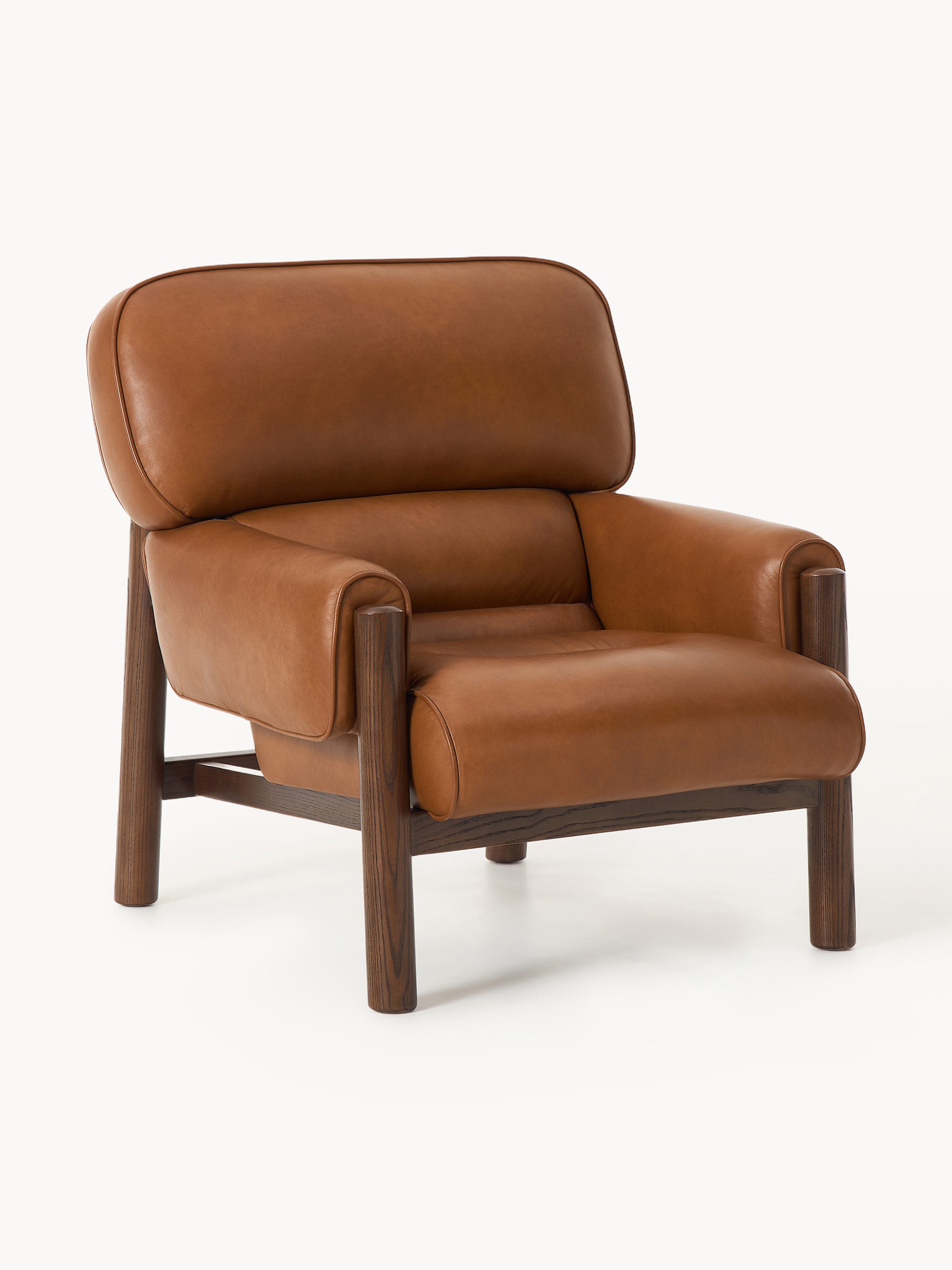 Galeriebild 1 - Leder-Loungesessel Calum
