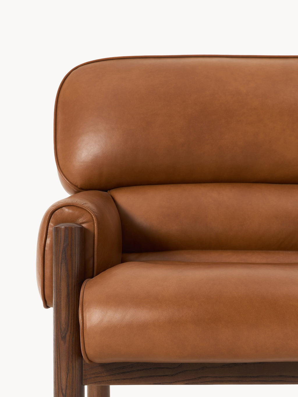Leder-Loungesessel Calum