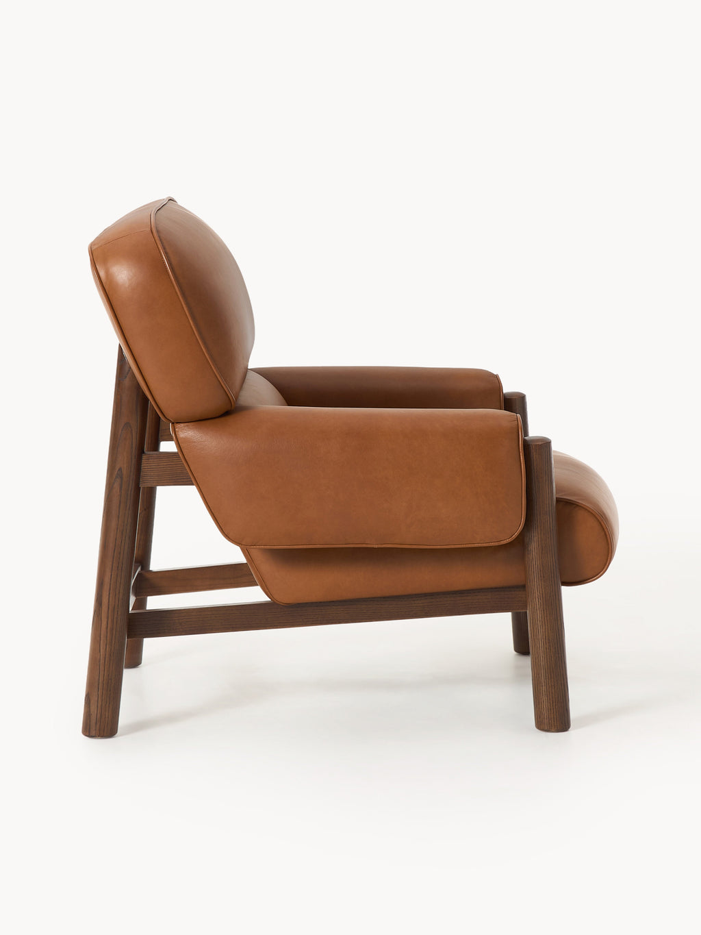 Leder-Loungesessel Calum