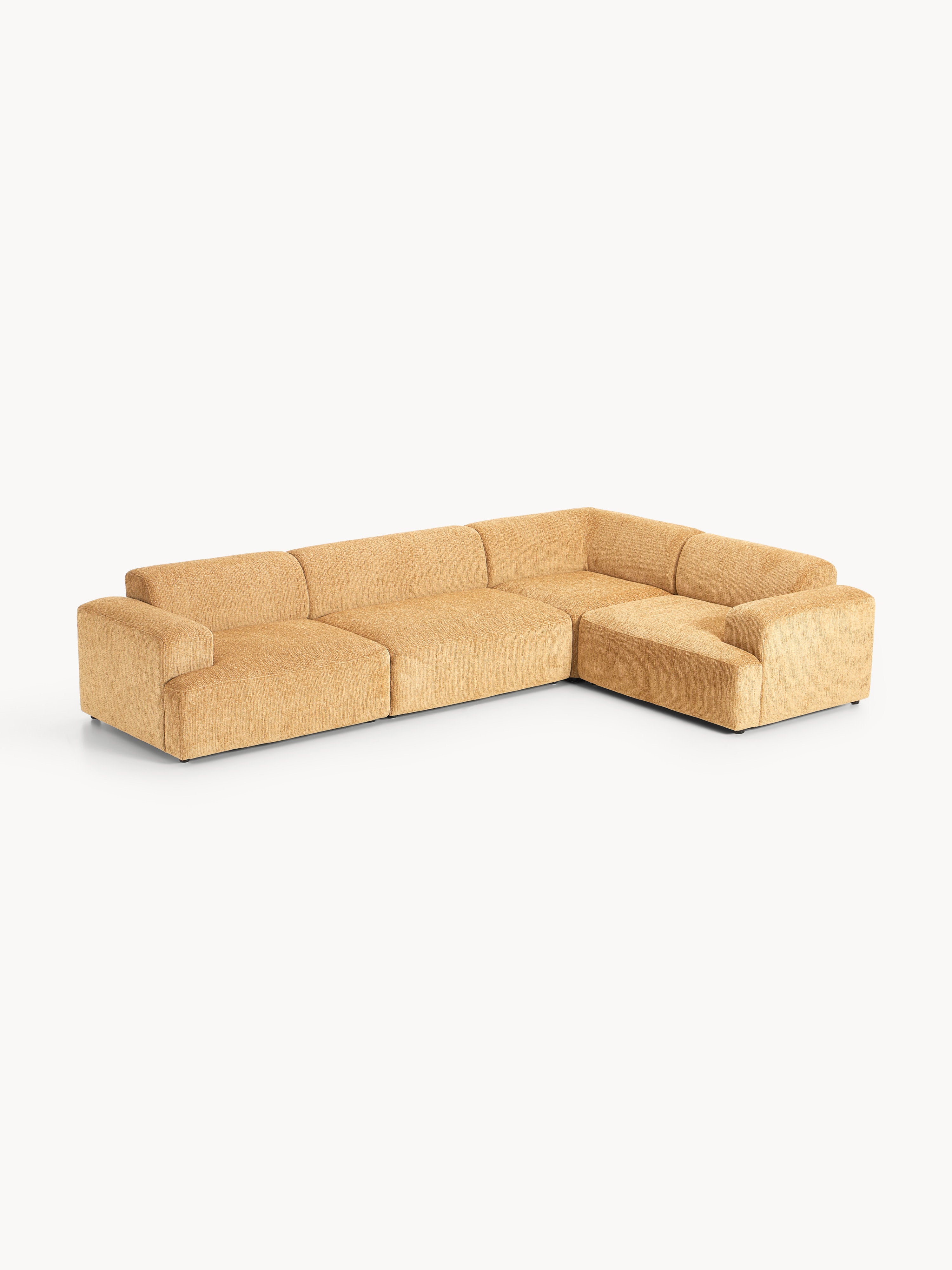 Galeriebild 1 - Großes Ecksofa Melva (4-Sitzer)