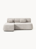 Galeriebild 1 - Schlafsofa Pao aus Teddy-Bouclé mit Stauraum