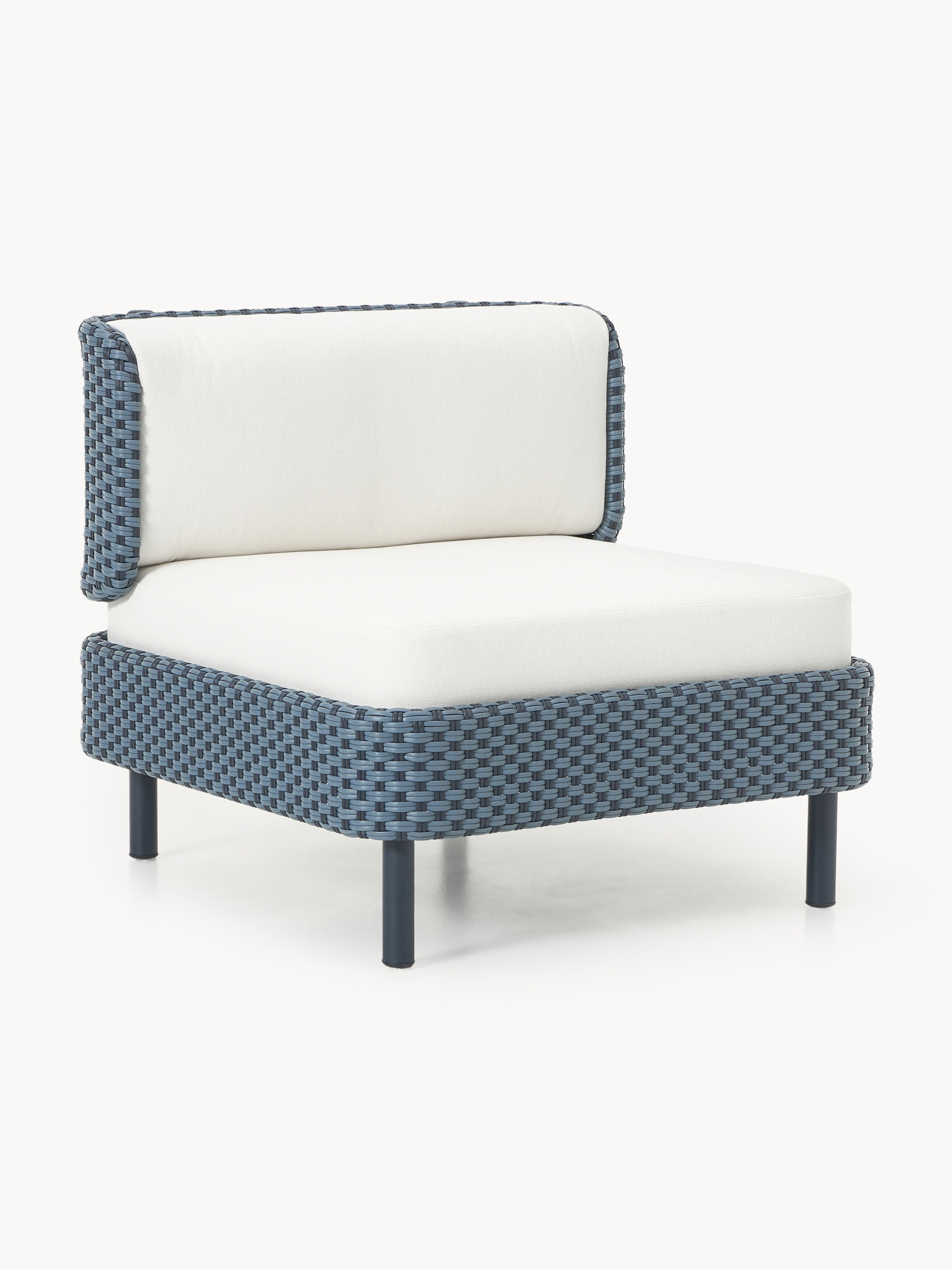 Modularer Garten-Loungesessel Hani mit Schutzhülle
