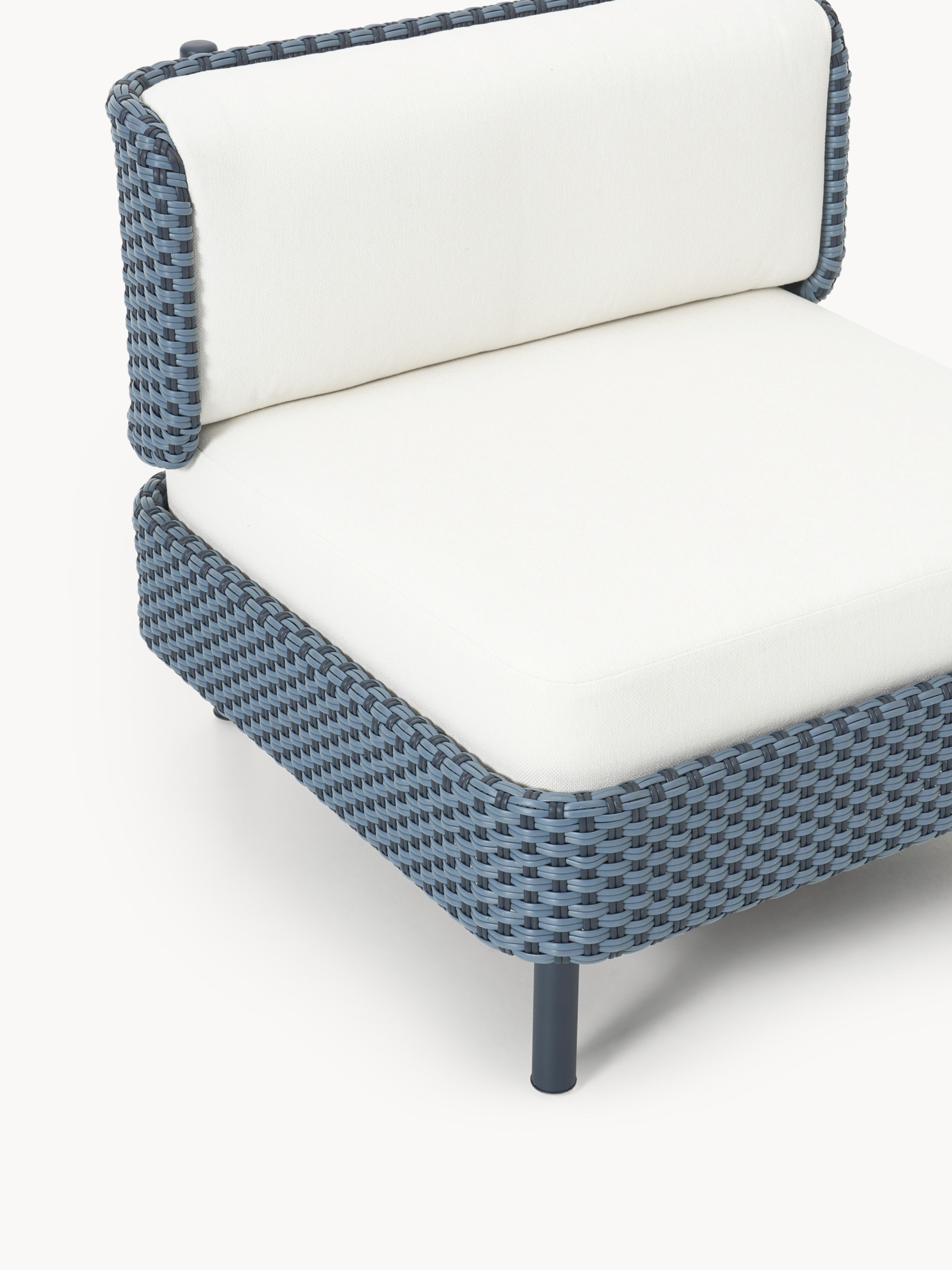 Modularer Garten-Loungesessel Hani mit Schutzhülle