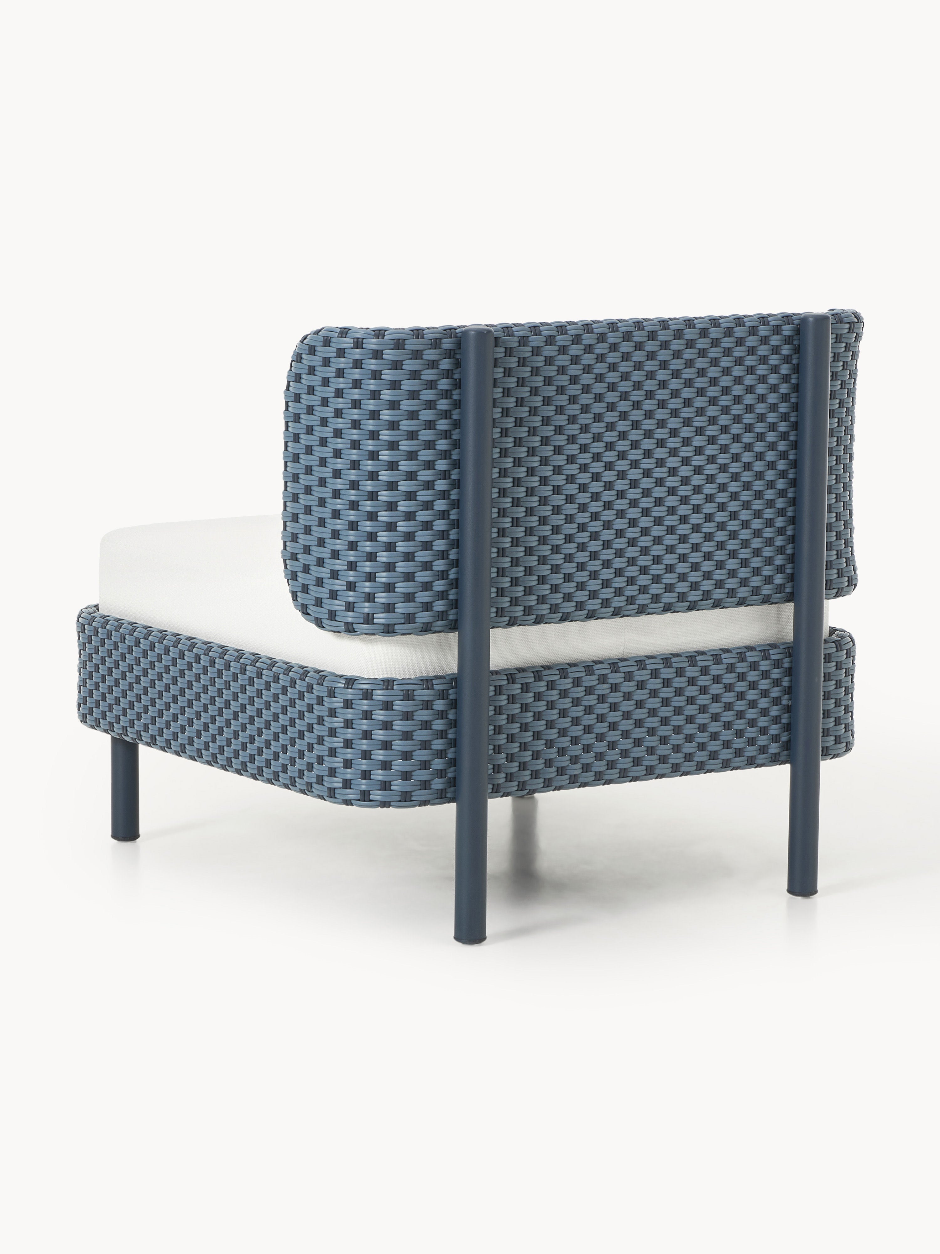 Modularer Garten-Loungesessel Hani mit Schutzhülle