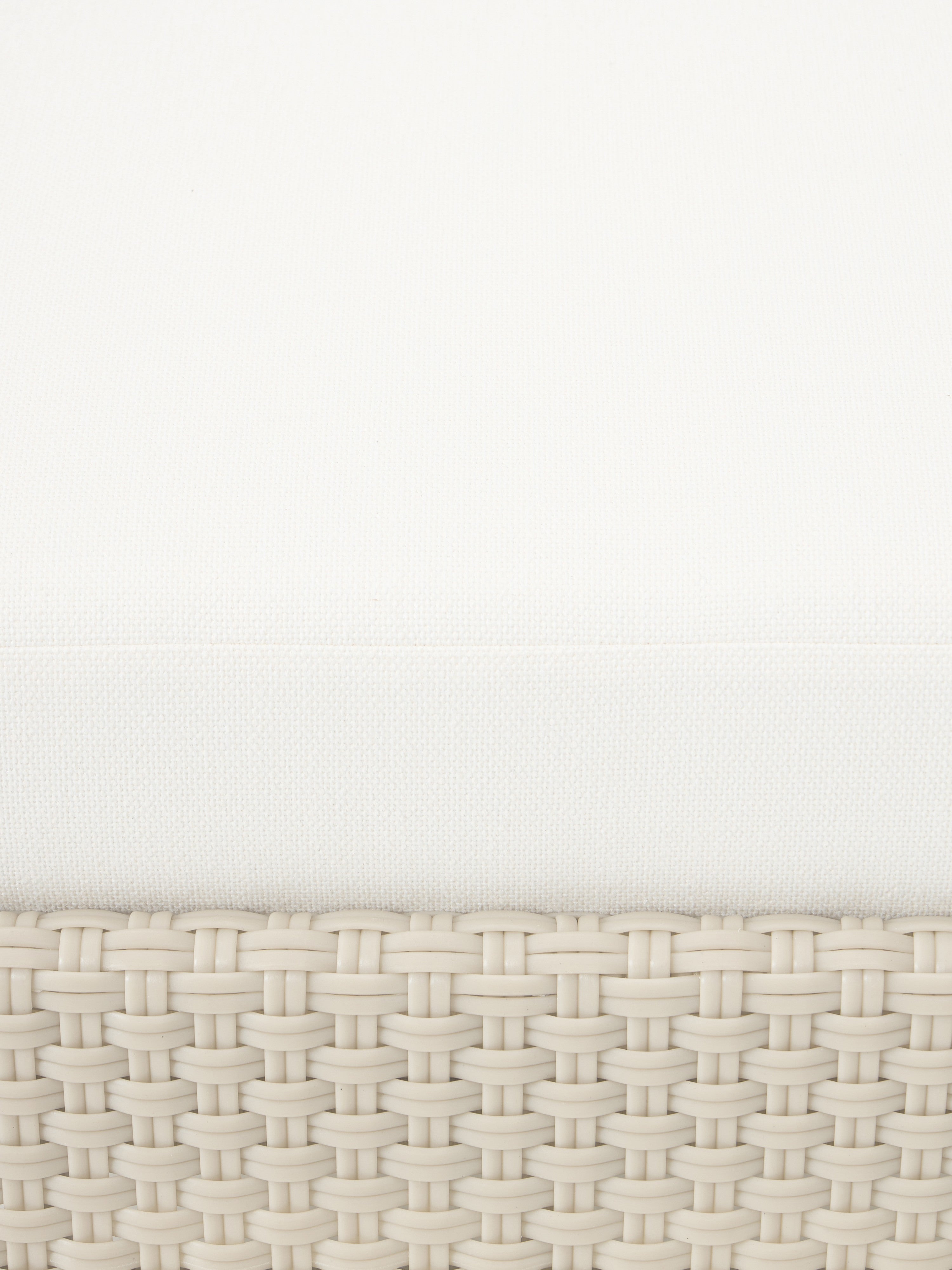 Garten-Sofa-Hocker Hani mit Schutzhülle