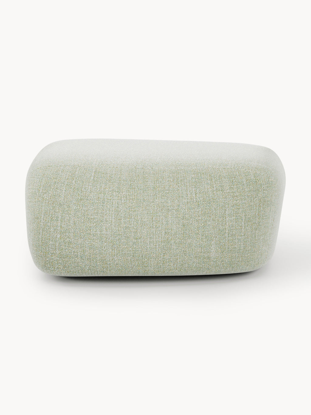 Großer Bouclé-Sofa-Hocker Wolke