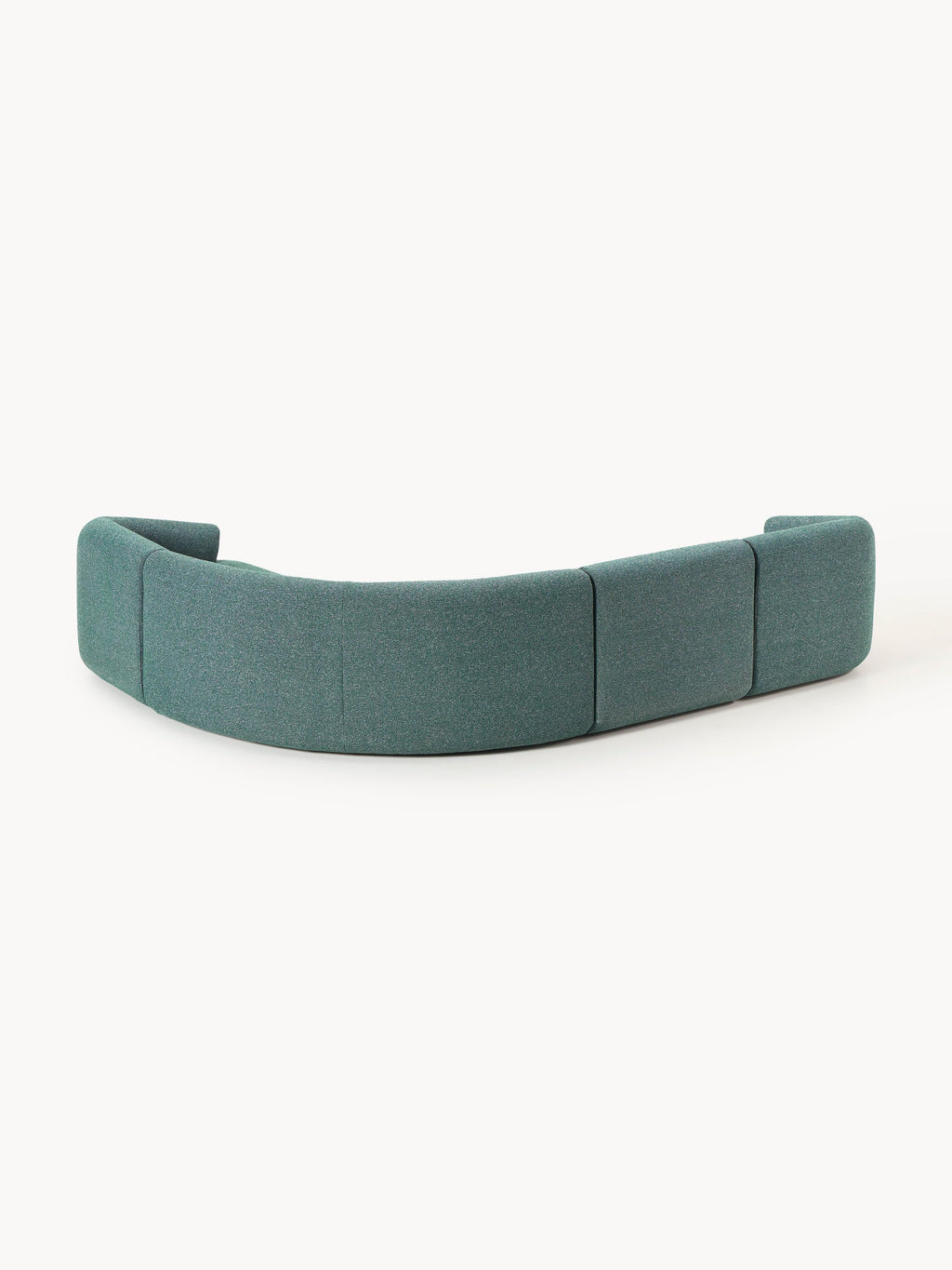 Modulares Bouclé-Ecksofa Sofia (4-Sitzer)