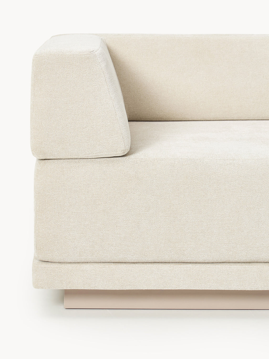 Modulares Sofa Colin (4-Sitzer) mit Ottomane