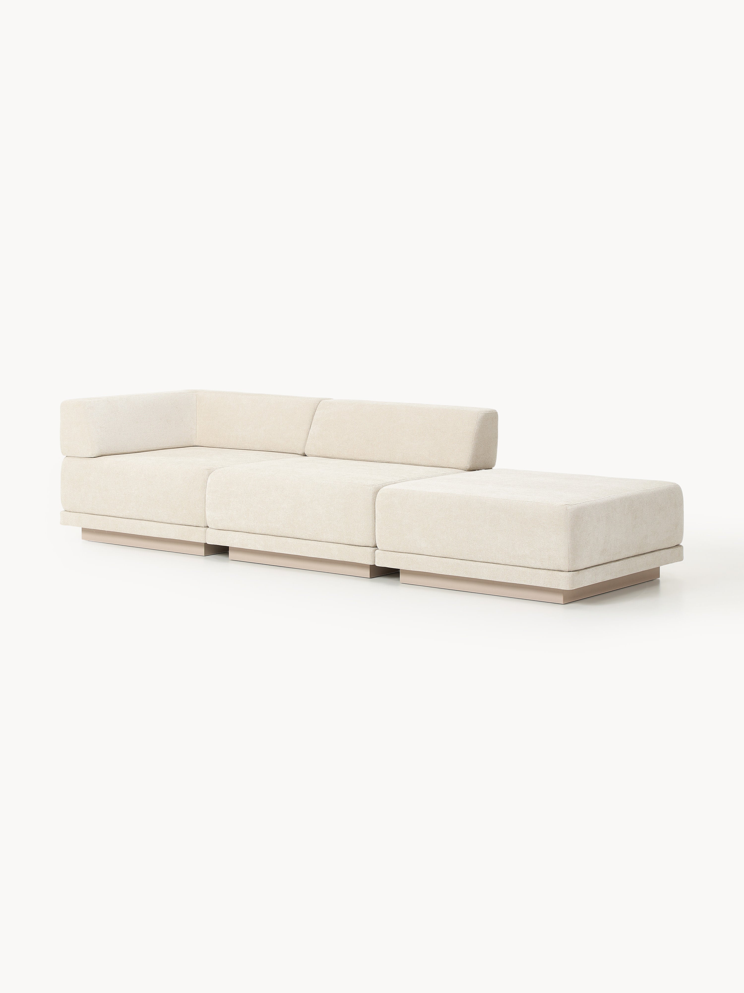 Modulares Sofa Colin (4-Sitzer) mit Ottomane