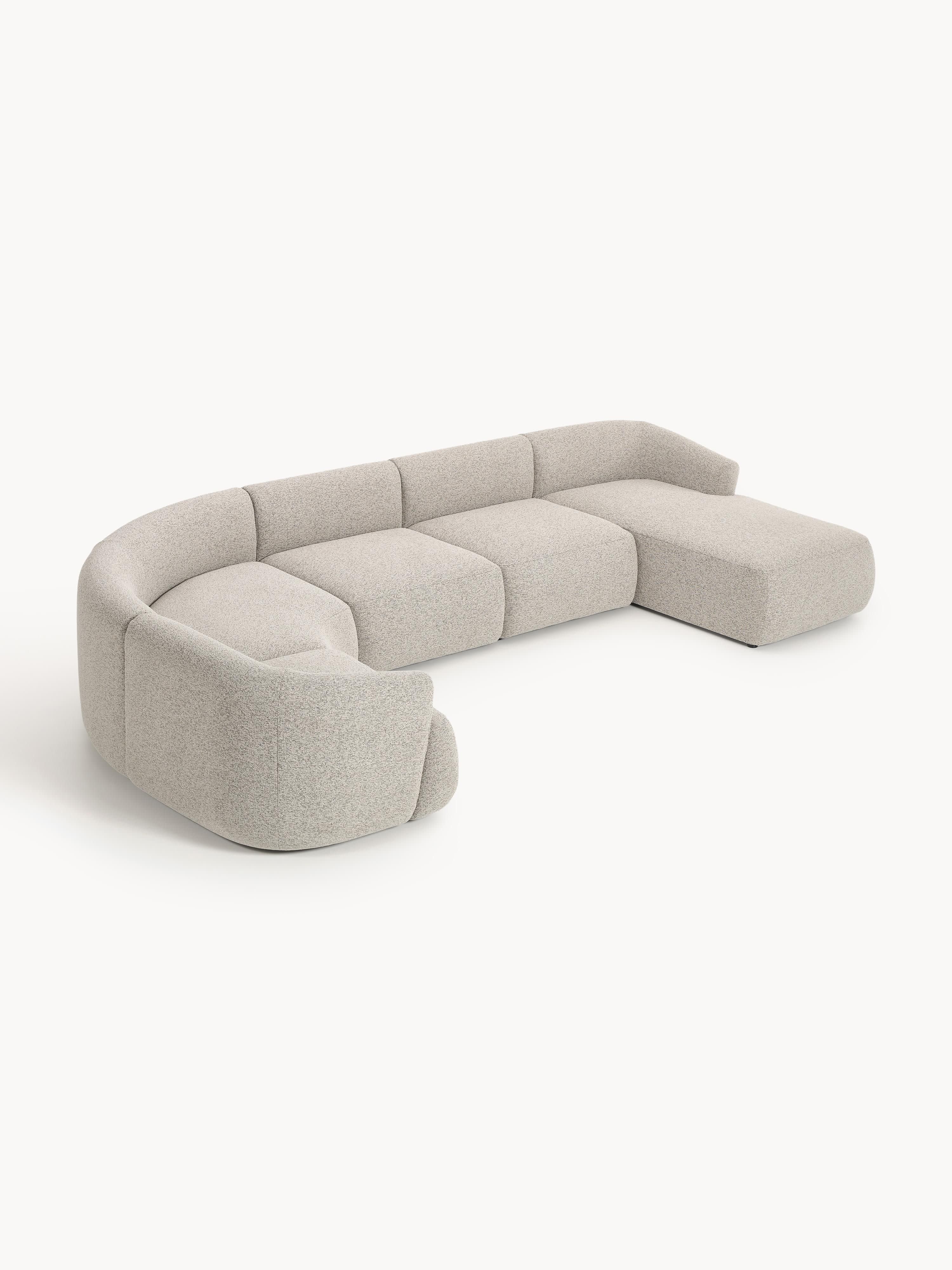 Galeriebild 1 - Modulares Bouclé-XL-Sofa Sofia
