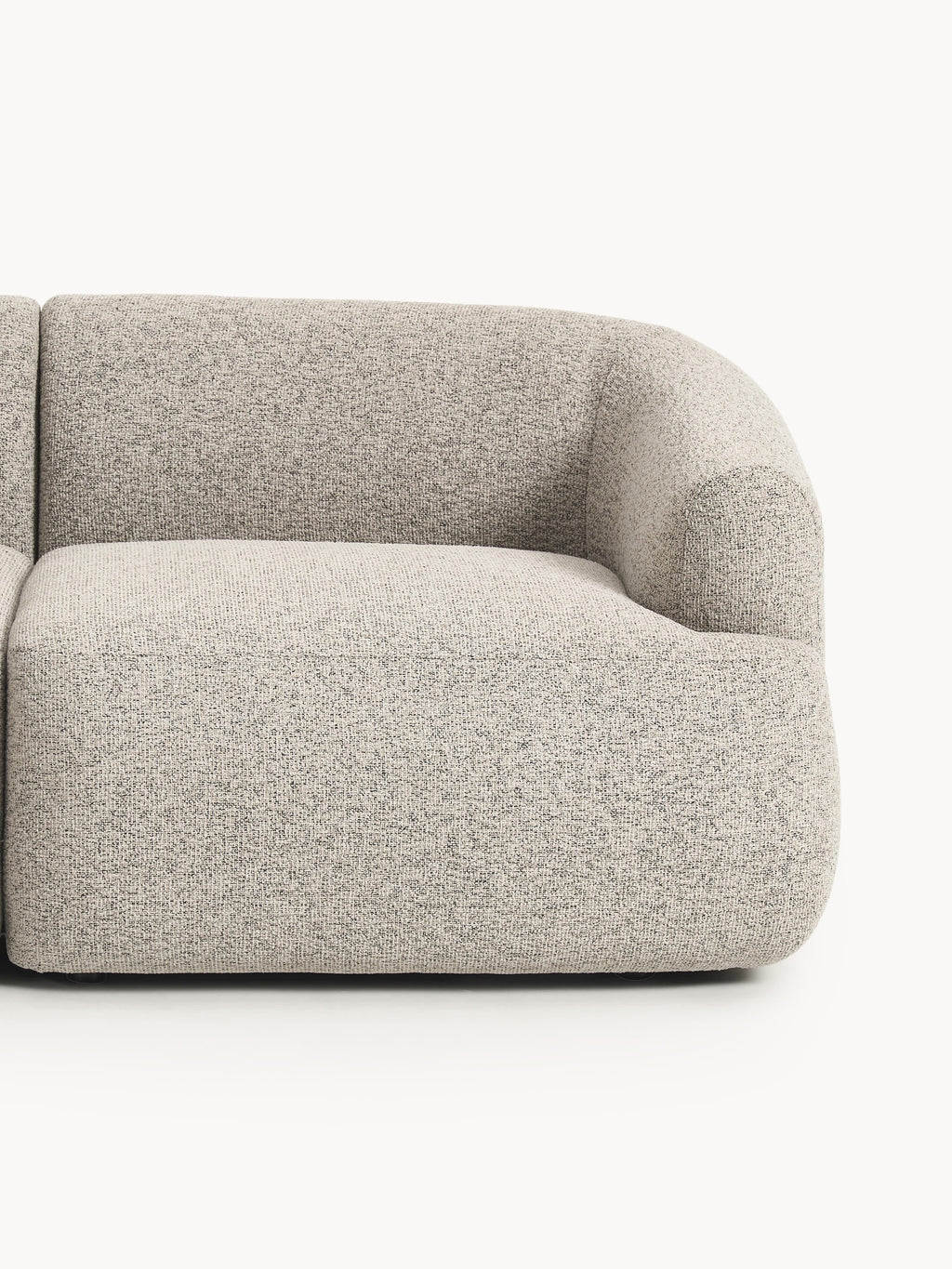 Modulares Bouclé-XL-Sofa Sofia