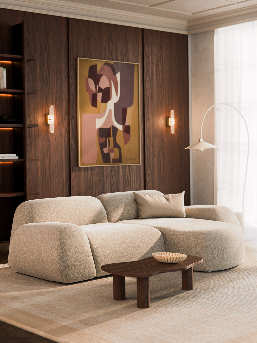 Modulares Ecksofa Wolke (3-Sitzer)