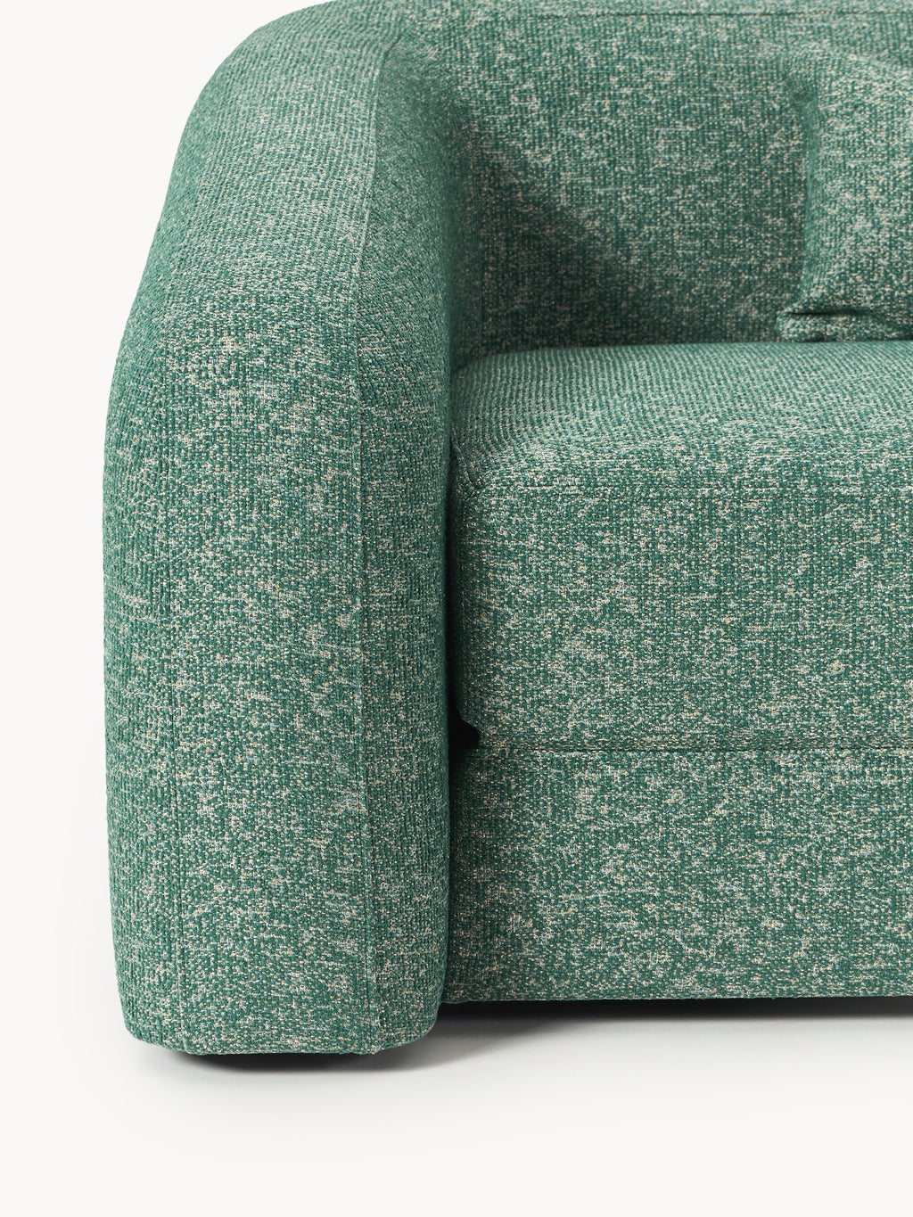 Bouclé-Schlafsofa Eliot (3-Sitzer)