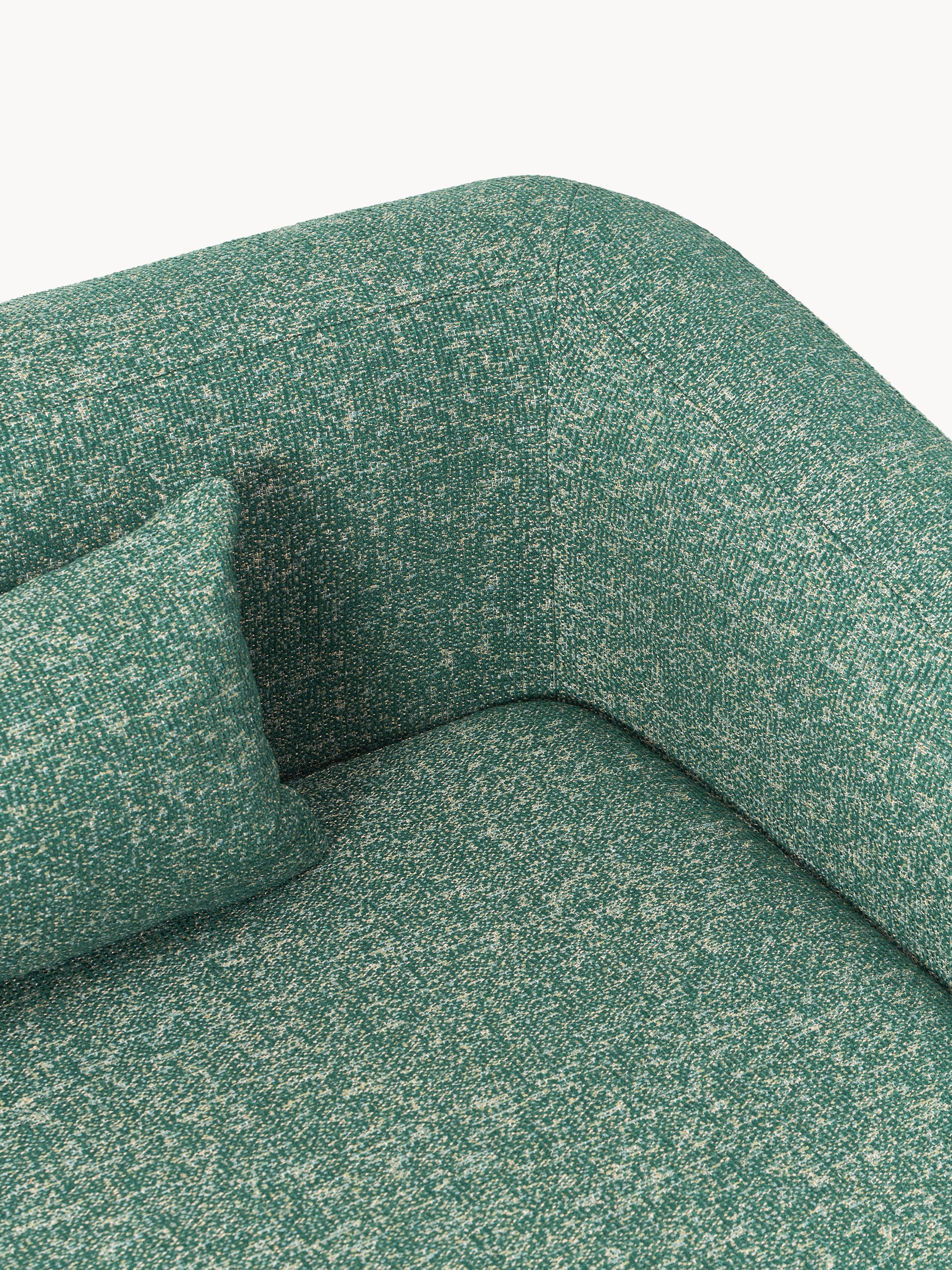 Bouclé-Schlafsofa Eliot (3-Sitzer)