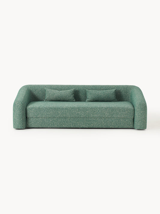 Galeriebild 1 - Bouclé-Schlafsofa Eliot (3-Sitzer)